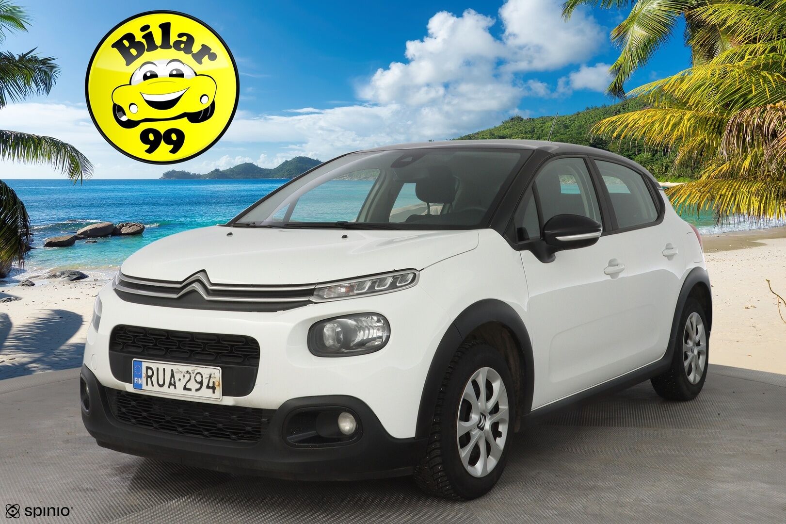 Citroen C3 2019 - YritysOutlet - Myydään vain yrityksille - Tutka / Vakkari / Jakohihna vaihdettu 143tkm 05.2025