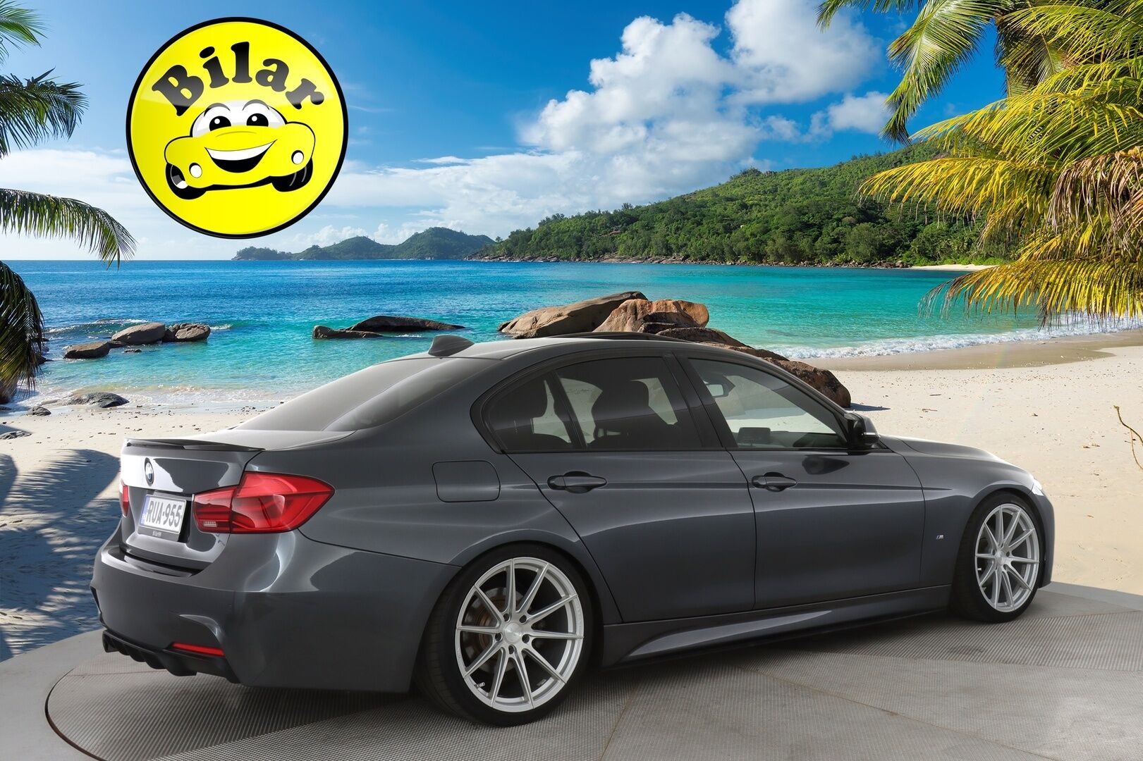 BMW 330 2017 330e iPerformance M-Sport Sedan - H&K | HUD | ACC | Keyless | Kattoluukku | AppleCarPlay | Prof.Navi | 
