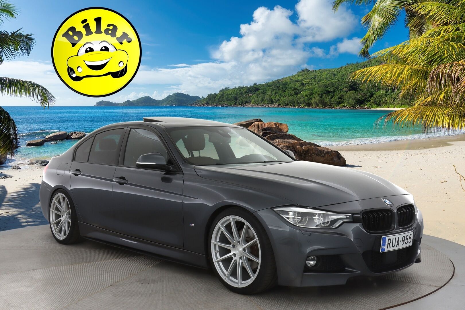 BMW 330 2017 330e iPerformance M-Sport Sedan - H&K | HUD | ACC | Keyless | Kattoluukku | AppleCarPlay | Prof.Navi | 