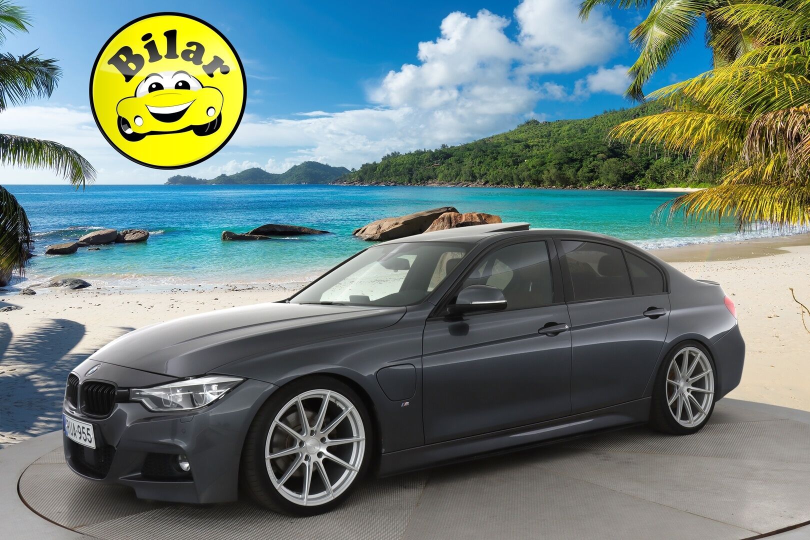 BMW 330 2017 330e iPerformance M-Sport Sedan - H&K | HUD | ACC | Keyless | Kattoluukku | AppleCarPlay | Prof.Navi | 