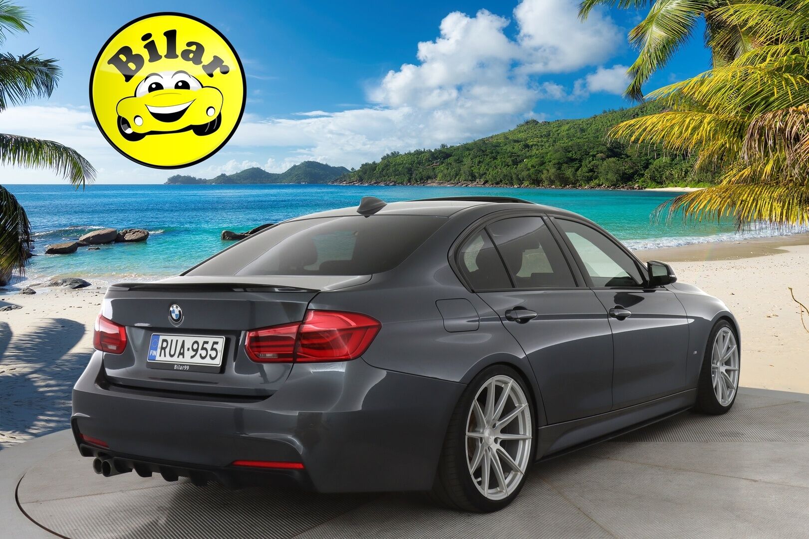 BMW 330 2017 330e iPerformance M-Sport Sedan - H&K | HUD | ACC | Keyless | Kattoluukku | AppleCarPlay | Prof.Navi | 