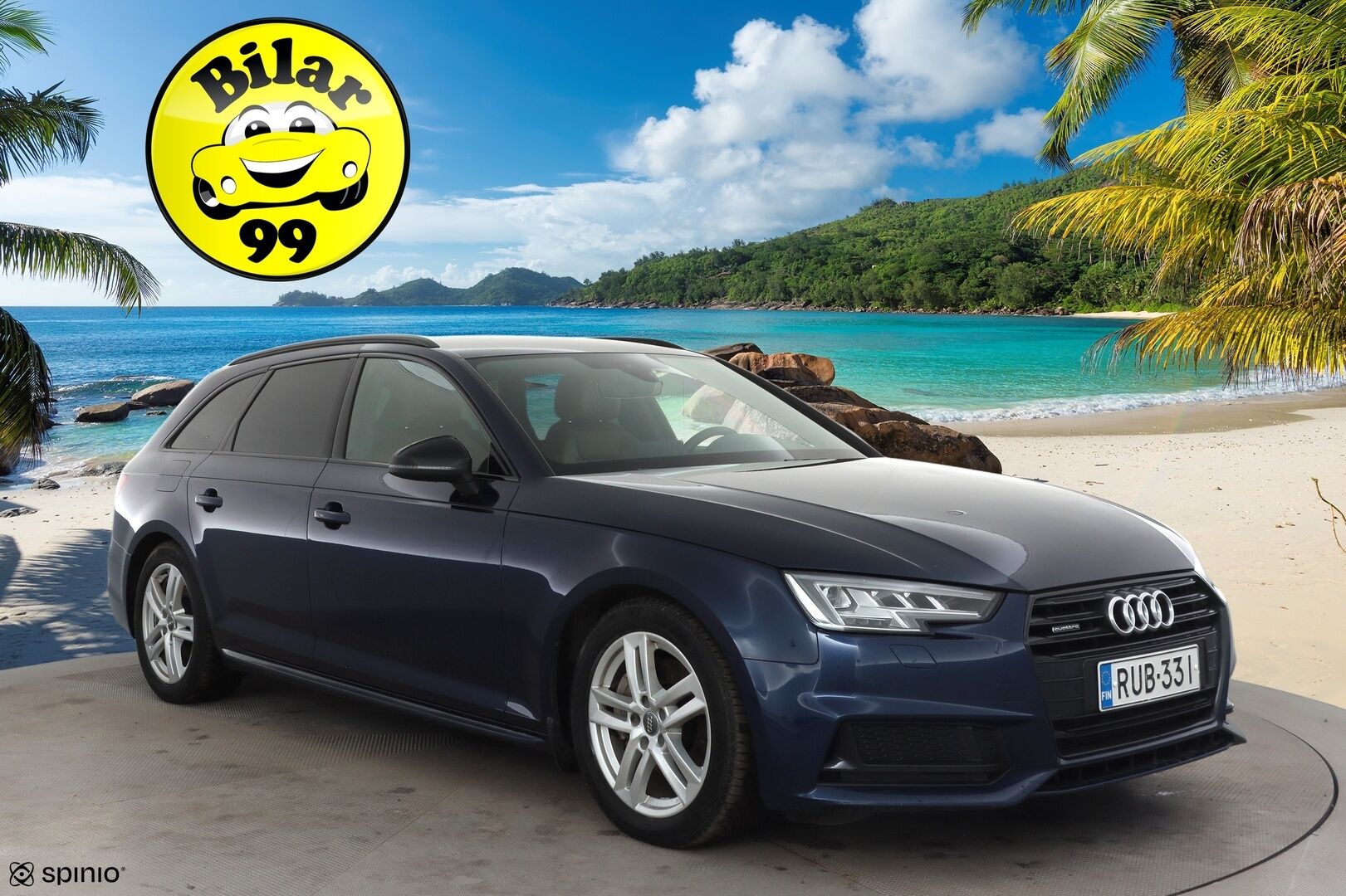 Audi A4 2019 Avant Business Sport Comfort Edition 40 TDI 140 kW quattro S tronic *B&O / Nahkasisusta / Webasto / Koukku / Matrix-LED* - 2 X Renkaat & Vanteet / Suomi Auto