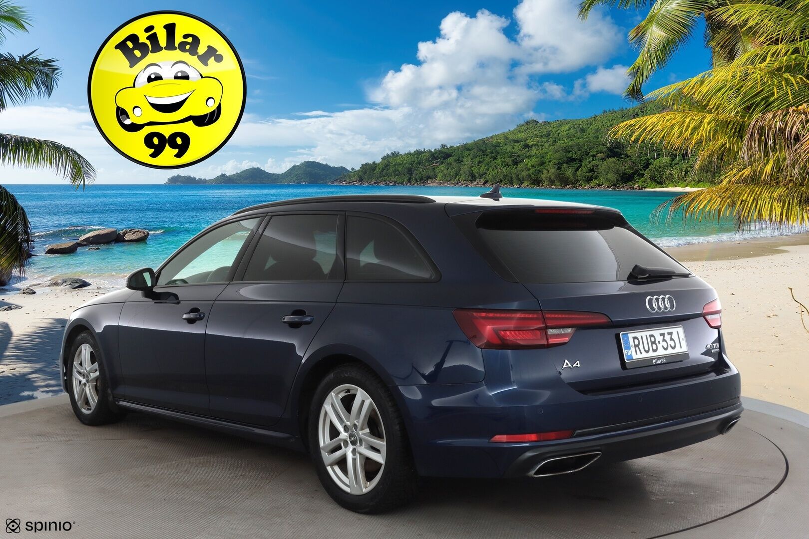 Audi A4 2019 Avant Business Sport Comfort Edition 40 TDI 140 kW quattro S tronic *B&O / Nahkasisusta / Webasto / Koukku / Matrix-LED* - 2 X Renkaat & Vanteet / Suomi Auto