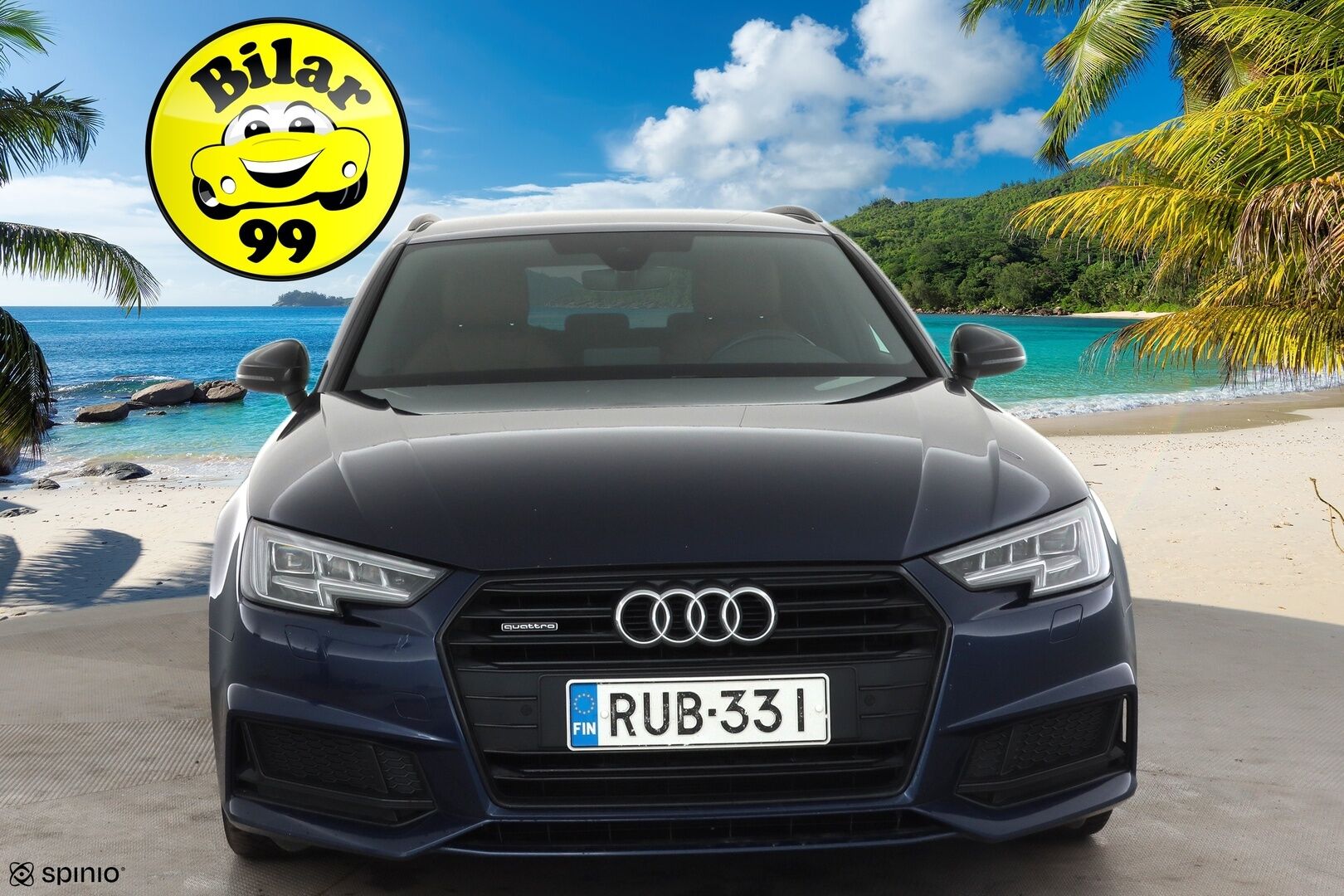 Audi A4 2019 Avant Business Sport Comfort Edition 40 TDI 140 kW quattro S tronic *B&O / Nahkasisusta / Webasto / Koukku / Matrix-LED* - 2 X Renkaat & Vanteet / Suomi Auto