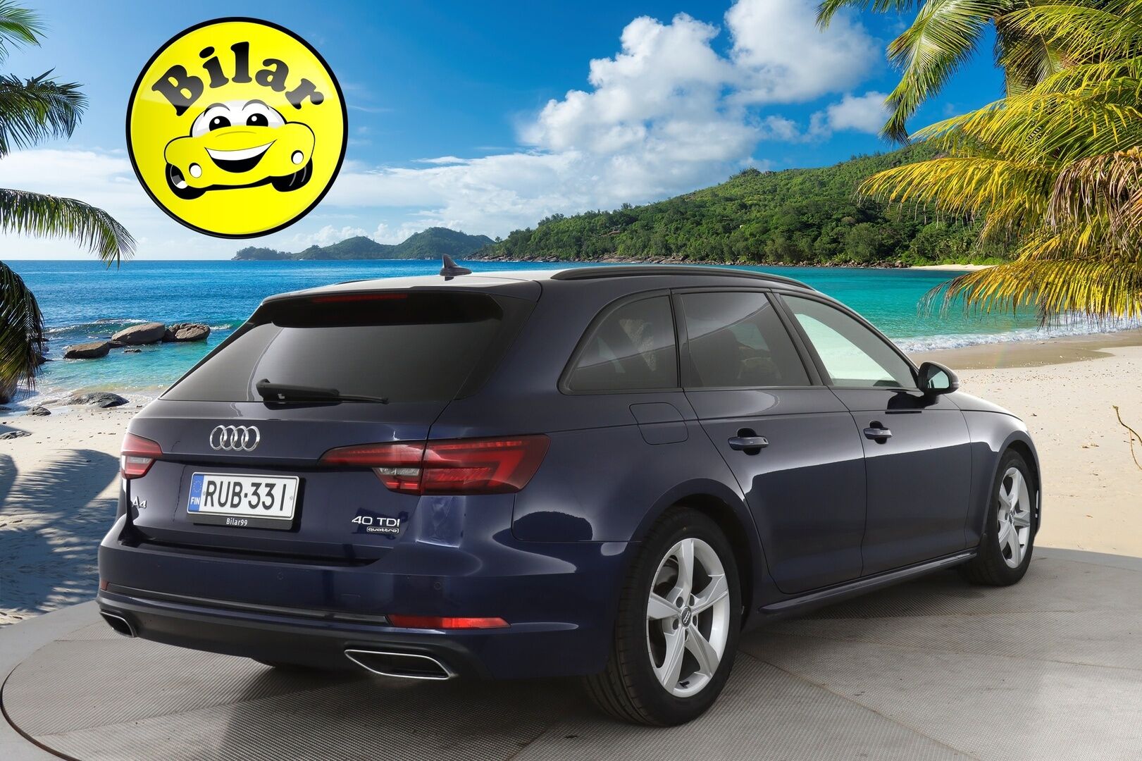 Audi A4 2019 Avant Business Sport Comfort Edition 40 TDI 140 kW quattro S tronic - | B&O | Nahkasisusta | Webasto | Koukku | Matrix-LED | 2 X Renkaat & Vanteet | Suomi Auto | Jakopää Juuri Vaihdettu |