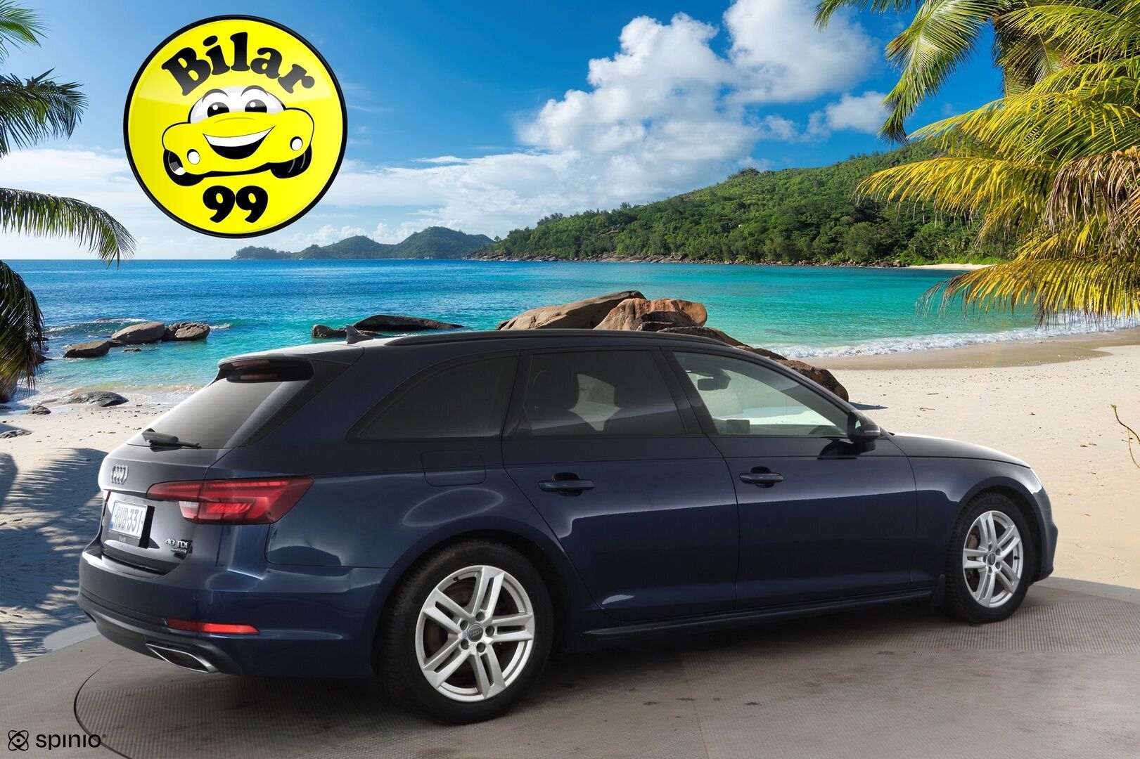 Audi A4 2019 Avant Business Sport Comfort Edition 40 TDI 140 kW quattro S tronic *B&O / Nahkasisusta / Webasto / Koukku / Matrix-LED* - 2 X Renkaat & Vanteet / Suomi Auto