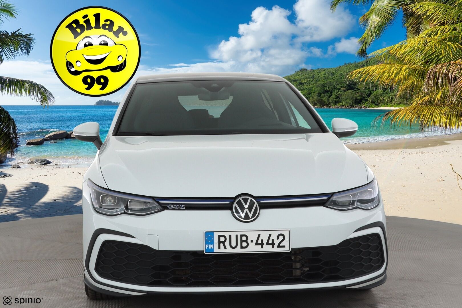 Volkswagen Golf 2023 GTE 180 kW (PHEV) DSG * ACC / HUD / Webasto / Kattoluukku / Sporttipenkit / P.kamera / IQ.Light / Keyless / Navi * - Suomi-auto / Kahdet renkaat aluvanteilla 