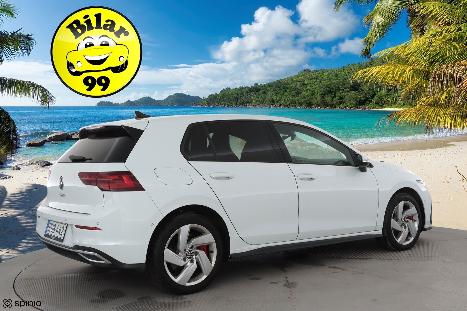 Volkswagen Golf 2023 GTE 180 kW (PHEV) DSG * ACC / HUD / Webasto / Kattoluukku / Sporttipenkit / P.kamera / IQ.Light / Keyless / Navi * - Suomi-auto / Kahdet renkaat aluvanteilla 