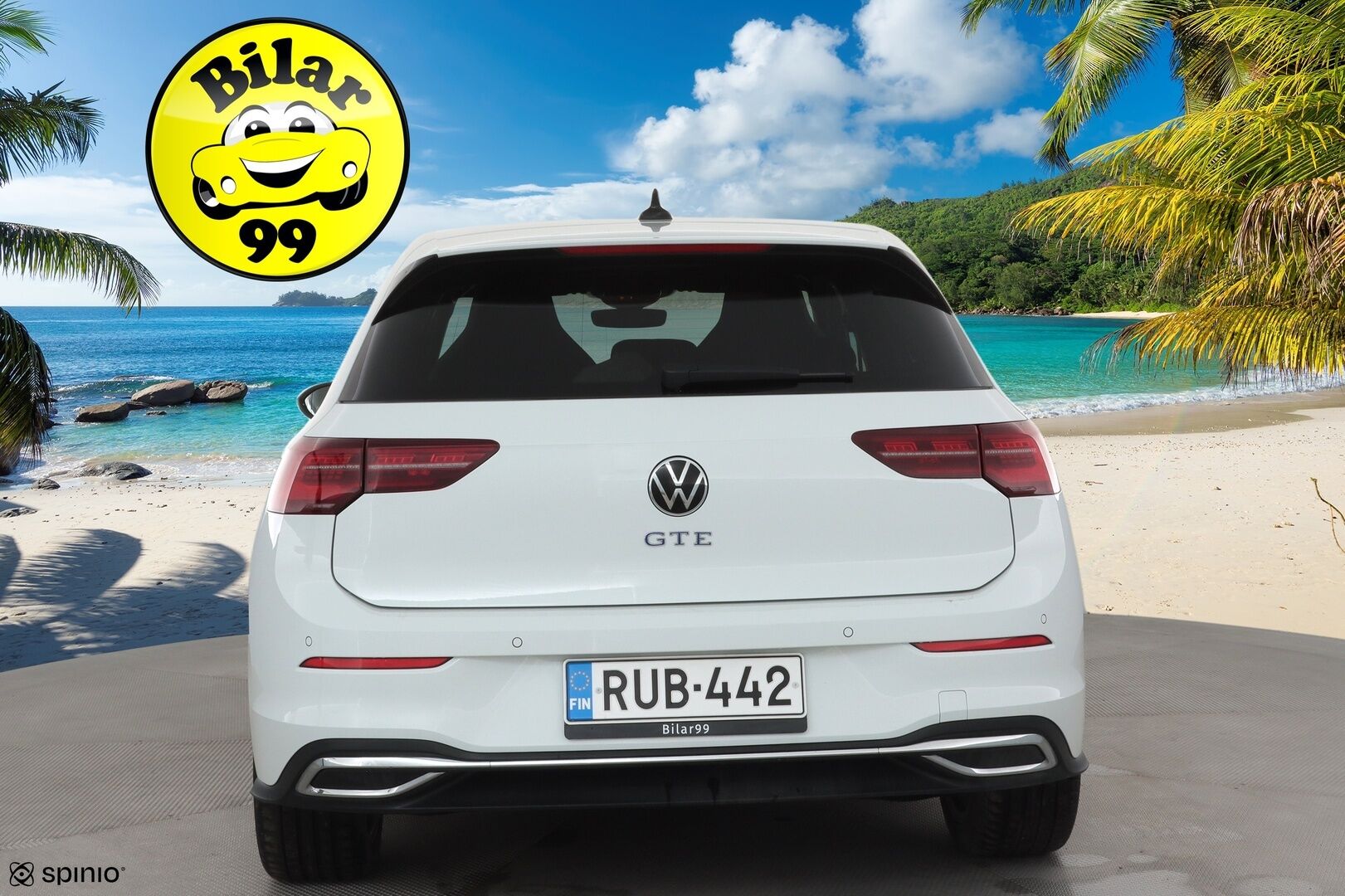 Volkswagen Golf 2023 GTE 180 kW (PHEV) DSG * ACC / HUD / Webasto / Kattoluukku / Sporttipenkit / P.kamera / IQ.Light / Keyless / Navi * - Suomi-auto / Kahdet renkaat aluvanteilla 