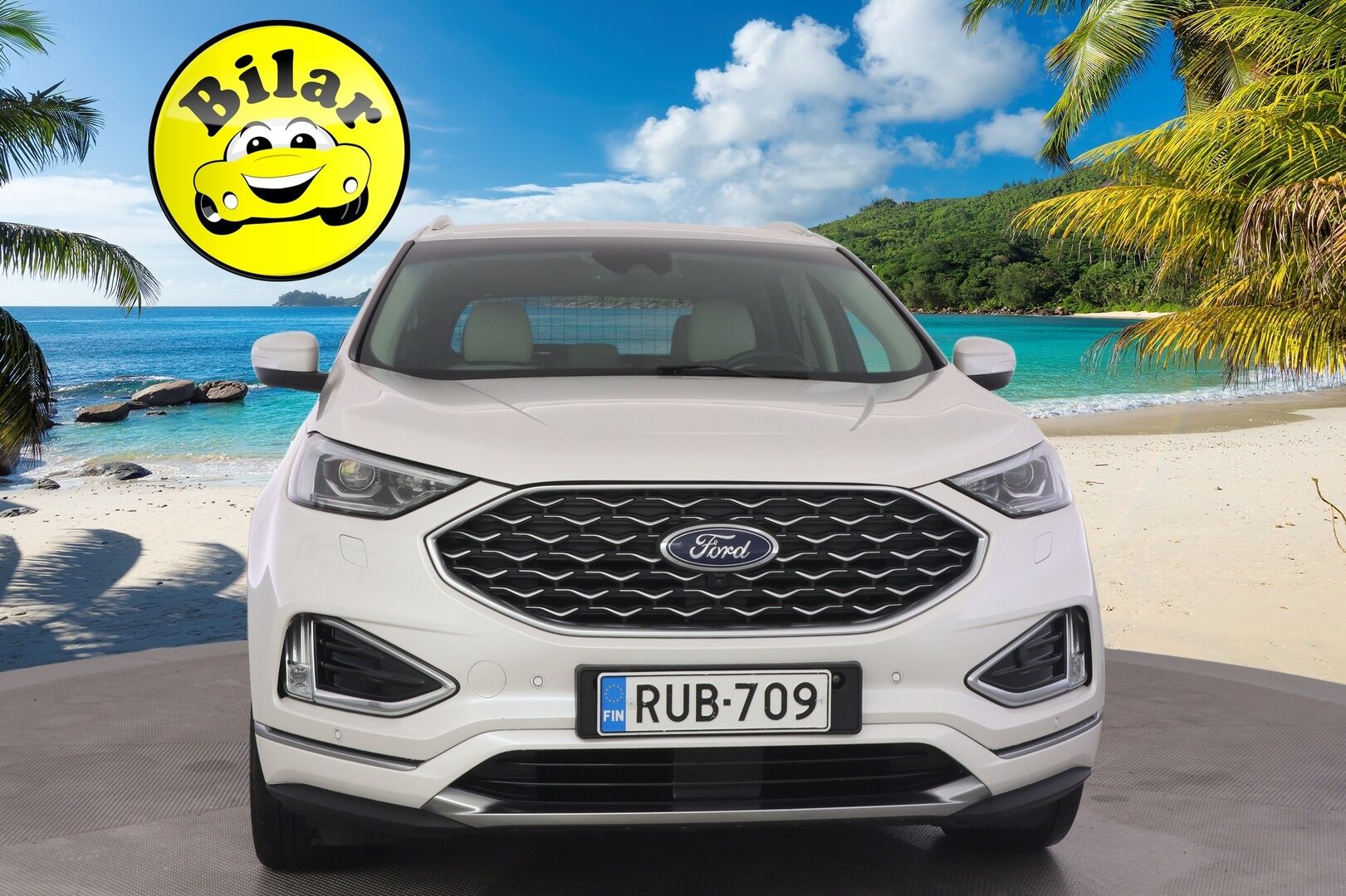 Ford Edge 2019 2,0 TDCi Bi-Turbo EcoBlue 240hv A8 Vignale 5-ovinen - Suomi-auto | B&O | Adapt. vakkari | Webasto | Navi | BLIS | P.kamera | CarPlay | Koukku | 2x renkaat |