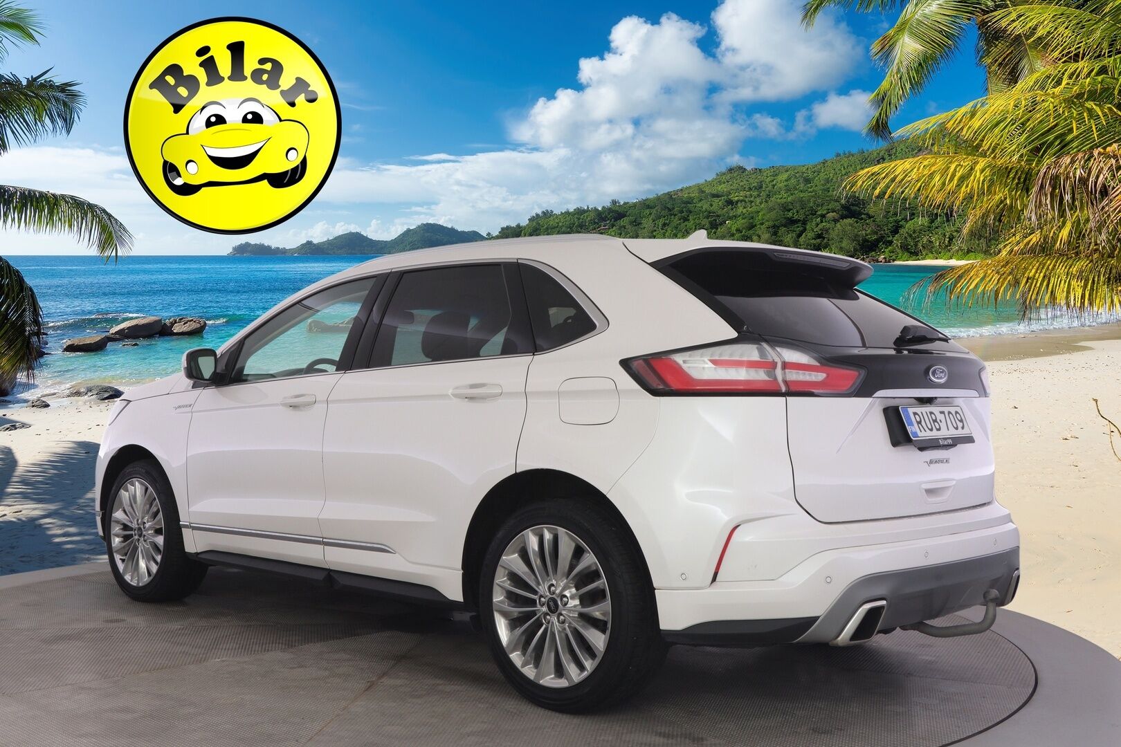 Ford Edge 2019 2,0 TDCi Bi-Turbo EcoBlue 240hv A8 Vignale 5-ovinen - Suomi-auto | B&O | Adapt. vakkari | Webasto | Navi | BLIS | P.kamera | CarPlay | Koukku | 2x renkaat |