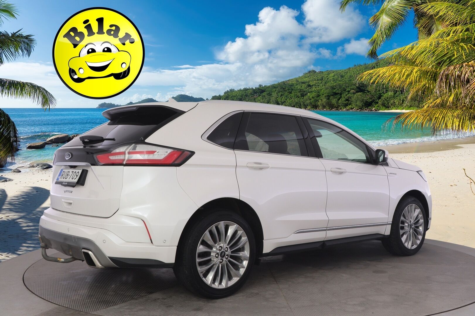 Ford Edge 2019 2,0 TDCi Bi-Turbo EcoBlue 240hv A8 Vignale 5-ovinen - Suomi-auto | B&O | Adapt. vakkari | Webasto | Navi | BLIS | P.kamera | CarPlay | Koukku | 2x renkaat |