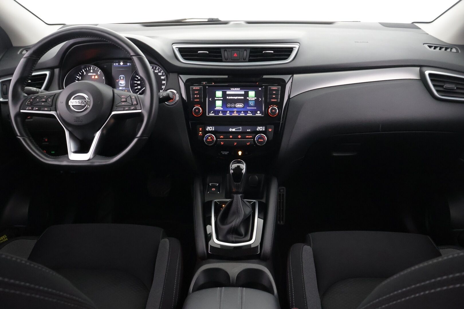 Nissan Qashqai 2019 DIG-T 160 N-Connecta 2WD DCT, NNC *1-om. Suomi-auto / Vakkari / 360° Kamera / Apple&Android / Navi* - 2x renkaat aluvanteilla / Lohko+sisäpuhallin / Huoltokirja