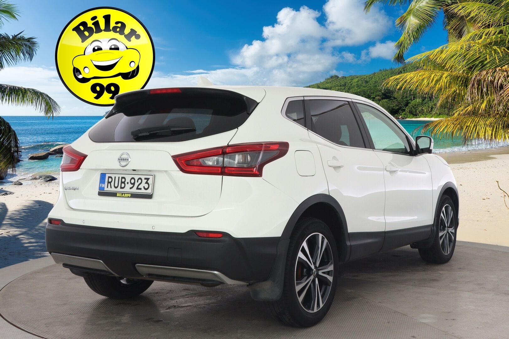 Nissan Qashqai 2019 DIG-T 160 N-Connecta 2WD DCT, NNC *1-om. Suomi-auto / Vakkari / 360° Kamera / Apple&Android / Navi* - 2x renkaat aluvanteilla / Lohko+sisäpuhallin / Huoltokirja