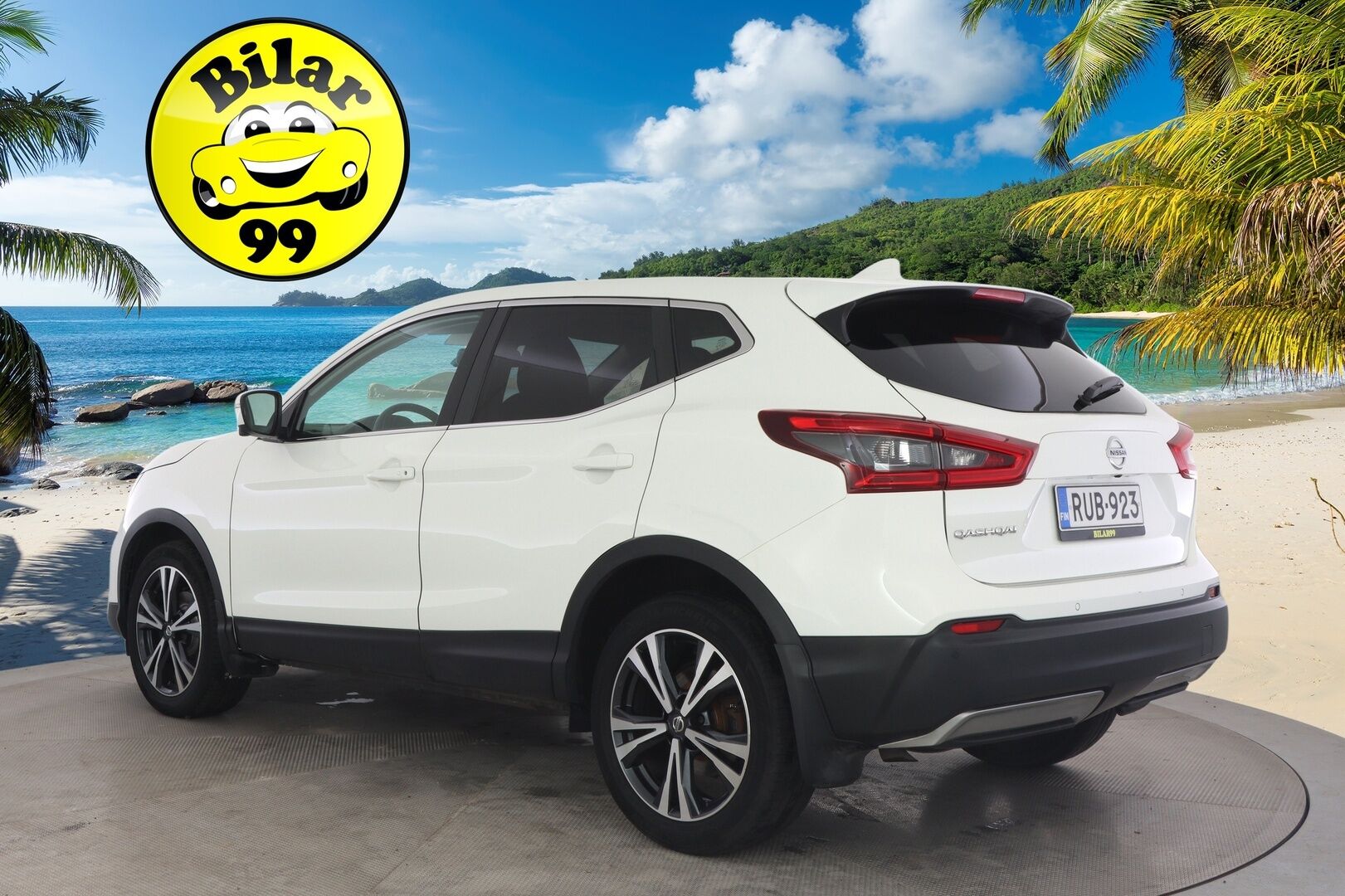 Nissan Qashqai 2019 DIG-T 160 N-Connecta 2WD DCT, NNC *1-om. Suomi-auto / Vakkari / 360° Kamera / Apple&Android / Navi* - 2x renkaat aluvanteilla / Lohko+sisäpuhallin / Huoltokirja