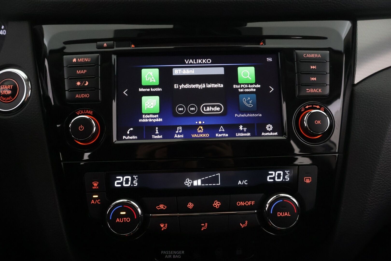 Nissan Qashqai 2019 DIG-T 160 N-Connecta 2WD DCT, NNC *1-om. Suomi-auto / Vakkari / 360° Kamera / Apple&Android / Navi* - 2x renkaat aluvanteilla / Lohko+sisäpuhallin / Huoltokirja