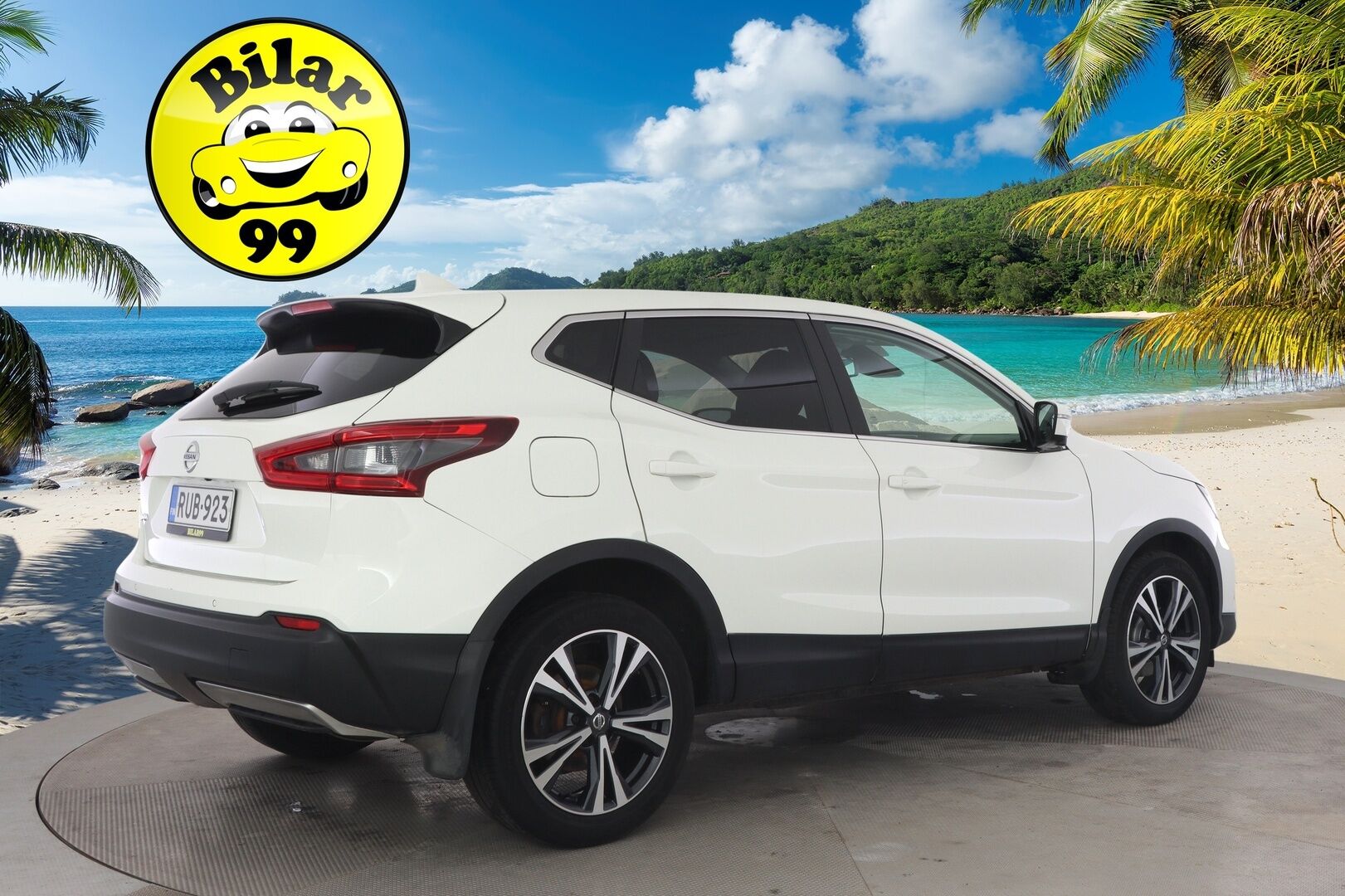 Nissan Qashqai 2019 DIG-T 160 N-Connecta 2WD DCT, NNC *1-om. Suomi-auto / Vakkari / 360° Kamera / Apple&Android / Navi* - 2x renkaat aluvanteilla / Lohko+sisäpuhallin / Huoltokirja