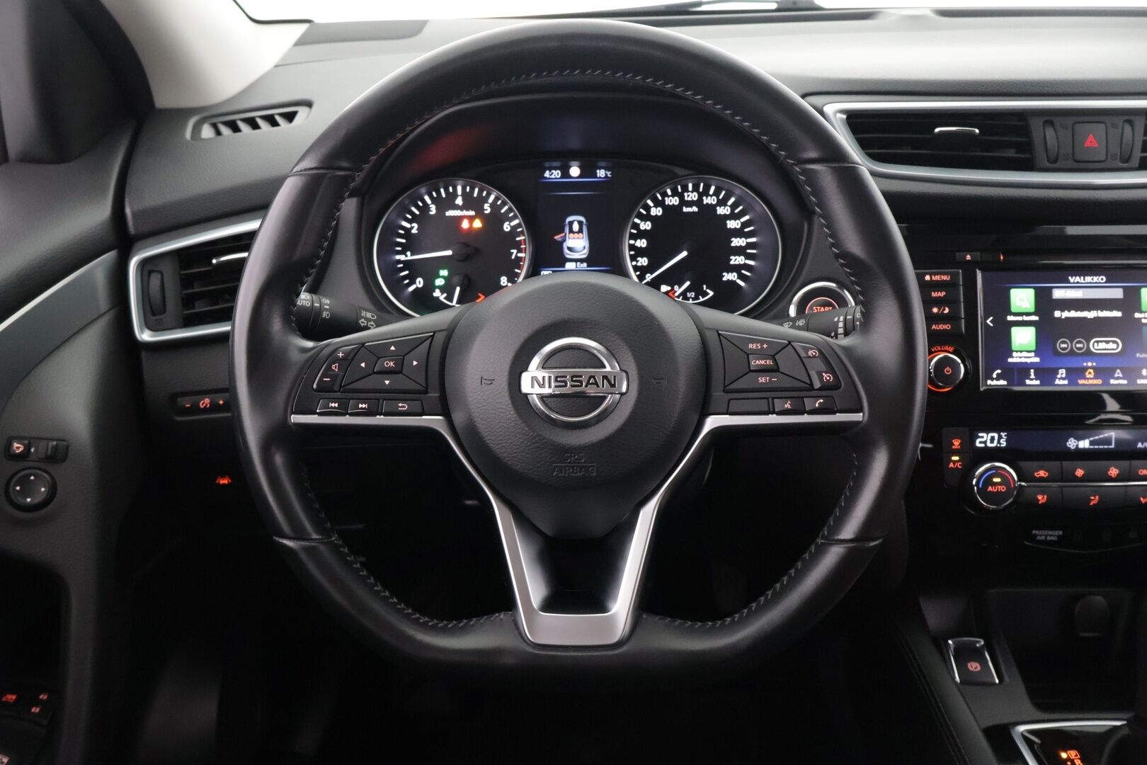 Nissan Qashqai 2019 DIG-T 160 N-Connecta 2WD DCT, NNC *1-om. Suomi-auto / Vakkari / 360° Kamera / Apple&Android / Navi* - 2x renkaat aluvanteilla / Lohko+sisäpuhallin / Huoltokirja