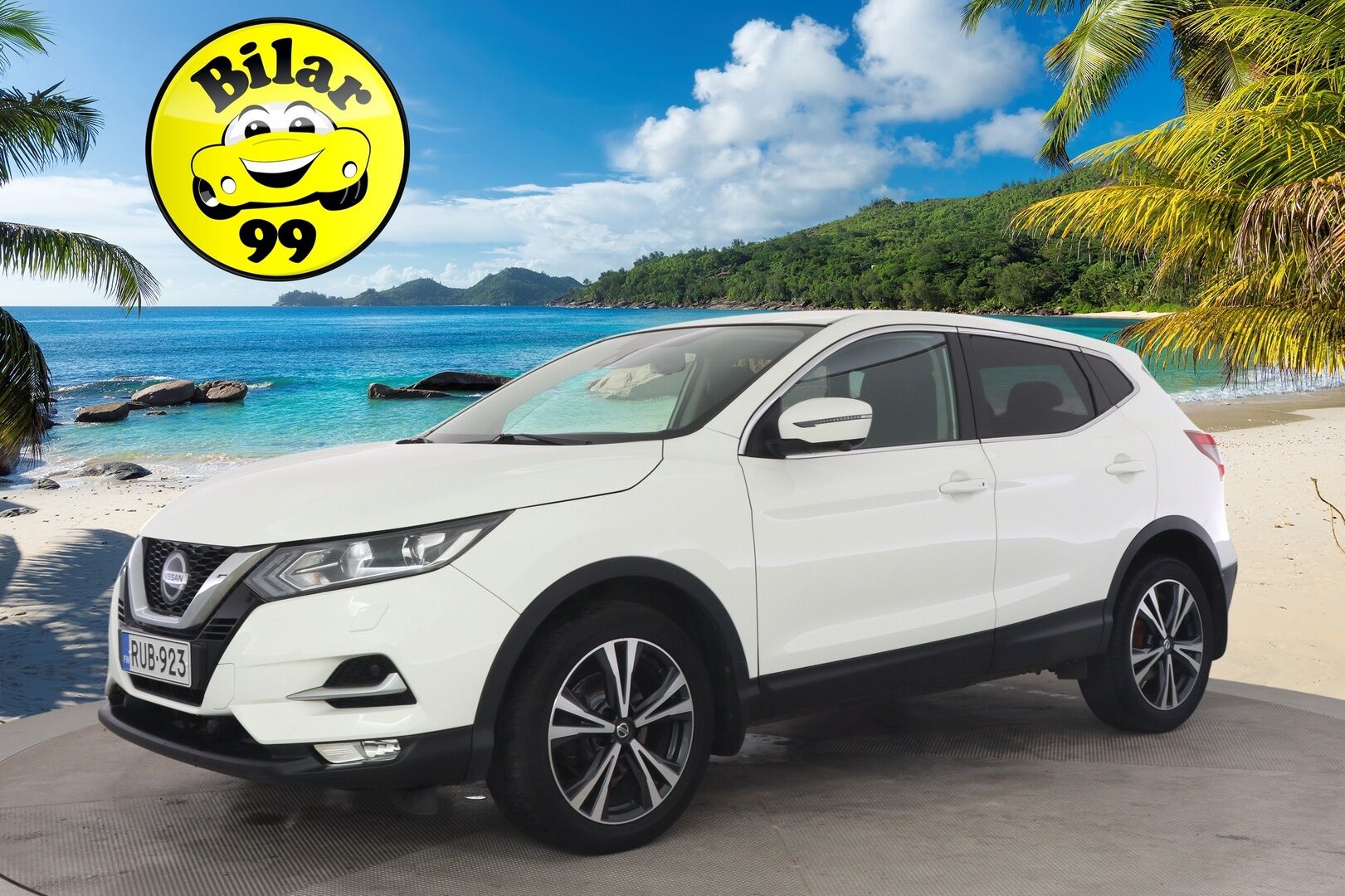 Nissan Qashqai 2019 DIG-T 160 N-Connecta 2WD DCT, NNC *1-om. Suomi-auto / Vakkari / 360° Kamera / Apple&Android / Navi* - 2x renkaat aluvanteilla / Lohko+sisäpuhallin / Huoltokirja