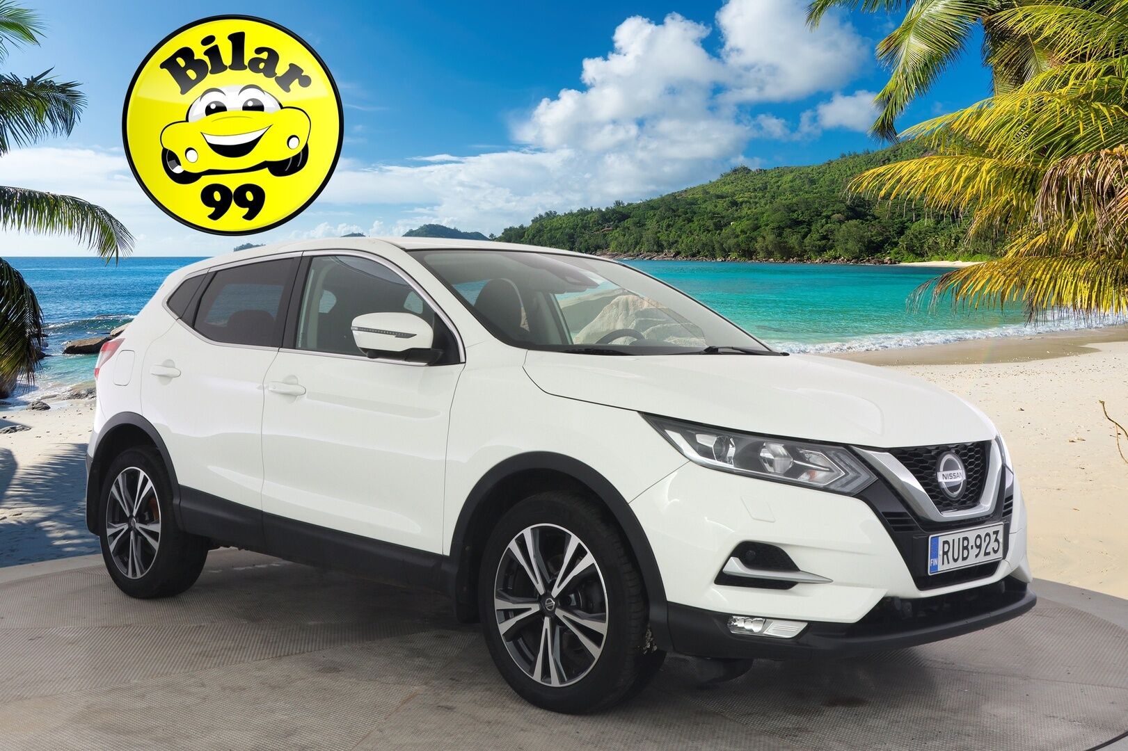 Nissan Qashqai 2019 DIG-T 160 N-Connecta 2WD DCT, NNC *1-om. Suomi-auto / Vakkari / 360° Kamera / Apple&Android / Navi* - 2x renkaat aluvanteilla / Lohko+sisäpuhallin / Huoltokirja