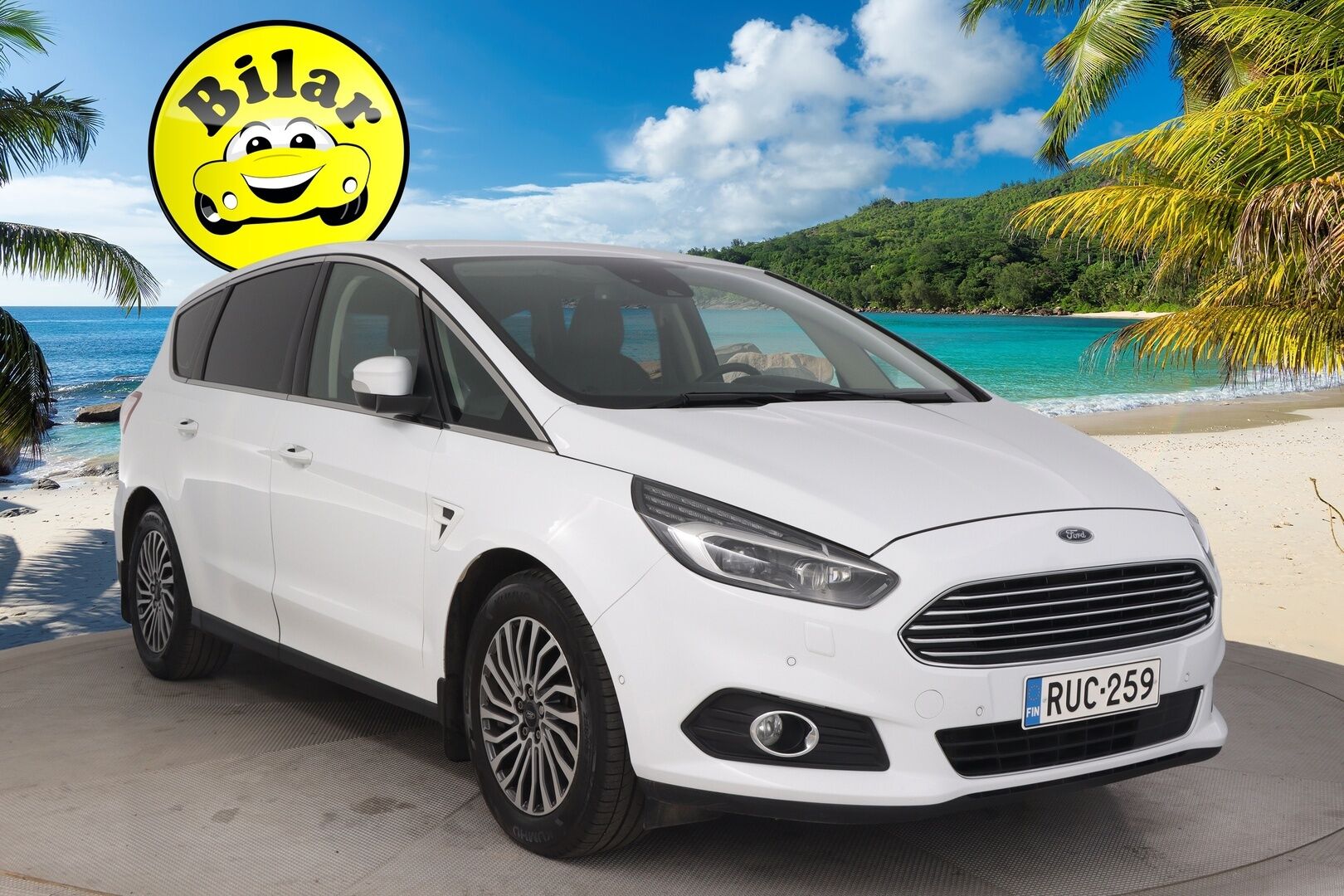 Ford S-Max 2019 2,0 TDCi EcoBlue 150hv A8 Titanium 5-ovinen - *YritysOutlet - Myydään vain yrityksille*