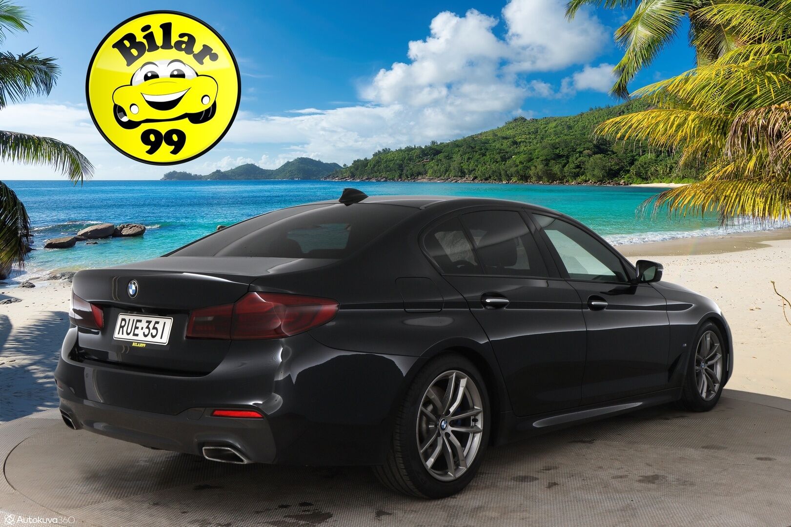 BMW 530 2018 G30 Sedan 530e A Charged Edition M Sport / Adapt.LED / 360-kamera / HUD / Blis / Hifi - Nahka sportti-penkit / Täydellä M-sport paketilla / Seuraava huolto 10/2026