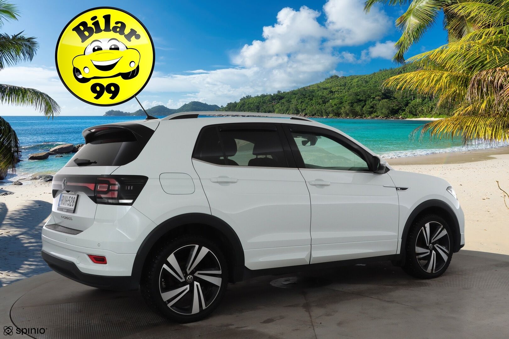 Volkswagen T-Cross 2021 R-Line 1,5 TSI 110 kW DSG * ACC / LED / Beats / Appconnect / keyless / P.Kamera * - 1.Om Suomi-auto / Kahdet renkaat