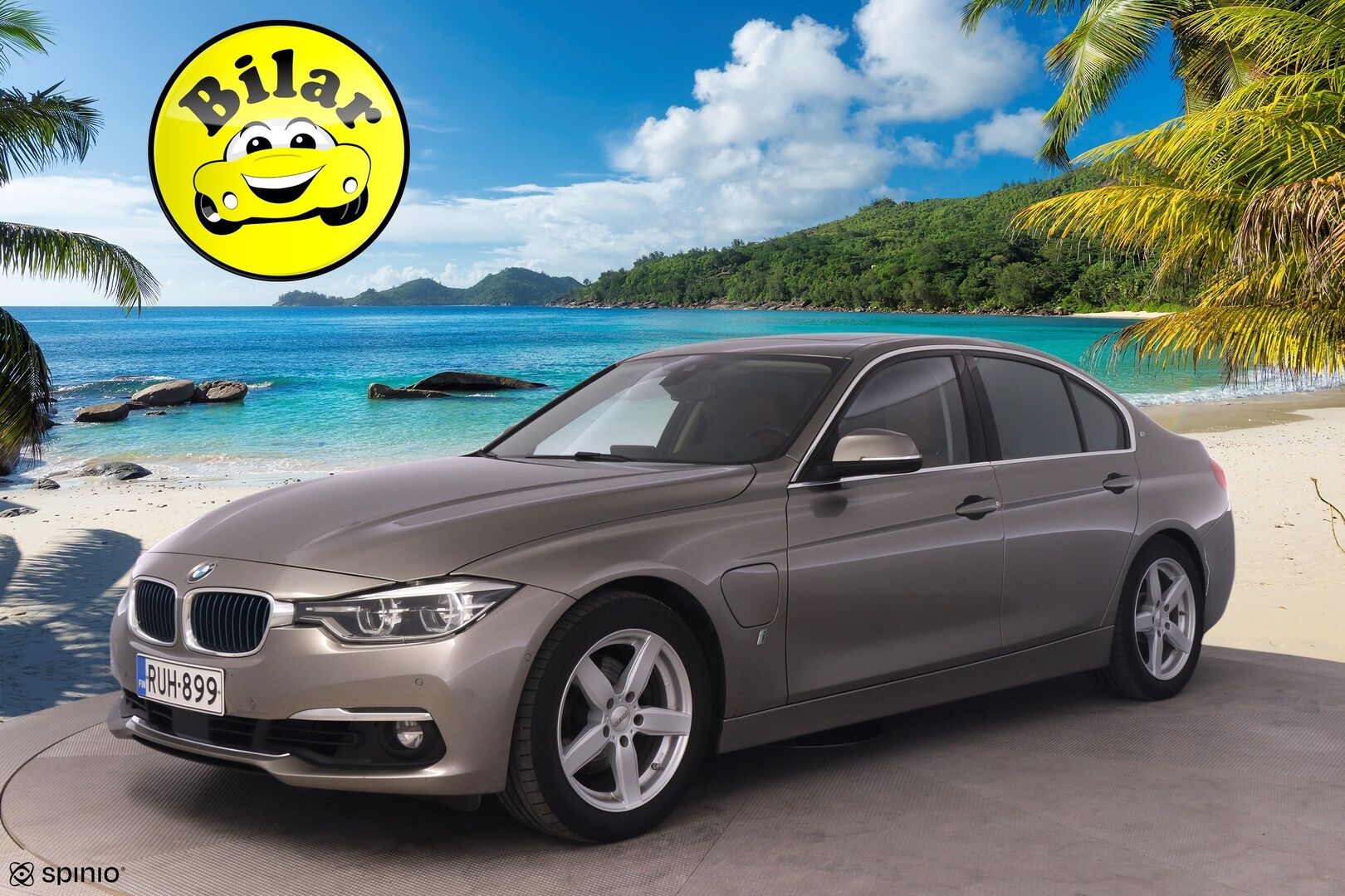 BMW 330 2016 e iPerformance - | ACC | Harman/Kardon | Konjakit Sähkösäädöillä | Kuskilla Muisti | Ambient Light | Adaptive LED | Kaistavahti | BLIS | KeyLess | P.Kamera | 360 Tutkanäkymä | 