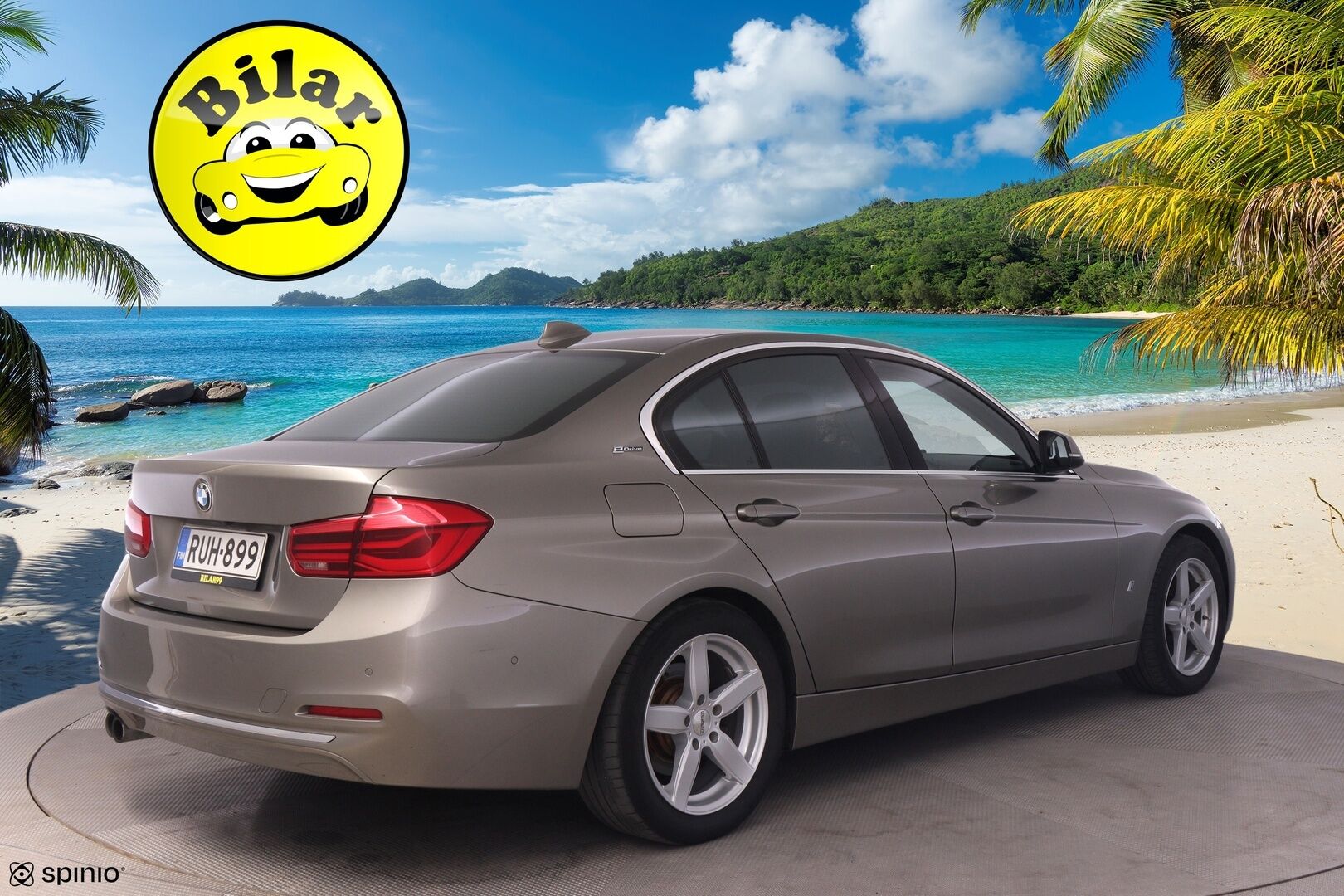 BMW 330 2016 e iPerformance - | ACC | Harman/Kardon | Konjakit Sähkösäädöillä | Kuskilla Muisti | Ambient Light | Adaptive LED | Kaistavahti | BLIS | KeyLess | P.Kamera | 360 Tutkanäkymä | 