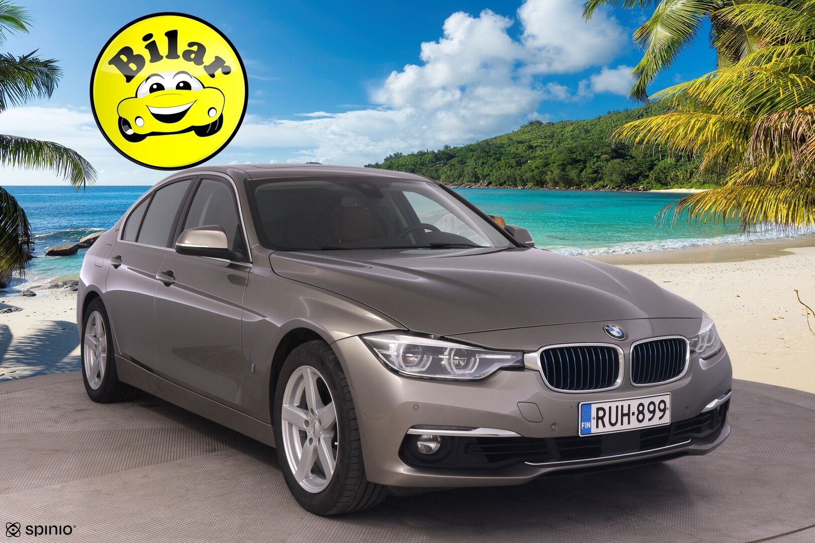 BMW 330 2016 e iPerformance - | ACC | Harman/Kardon | Konjakit Sähkösäädöillä | Kuskilla Muisti | Ambient Light | Adaptive LED | Kaistavahti | BLIS | KeyLess | P.Kamera | 360 Tutkanäkymä | 