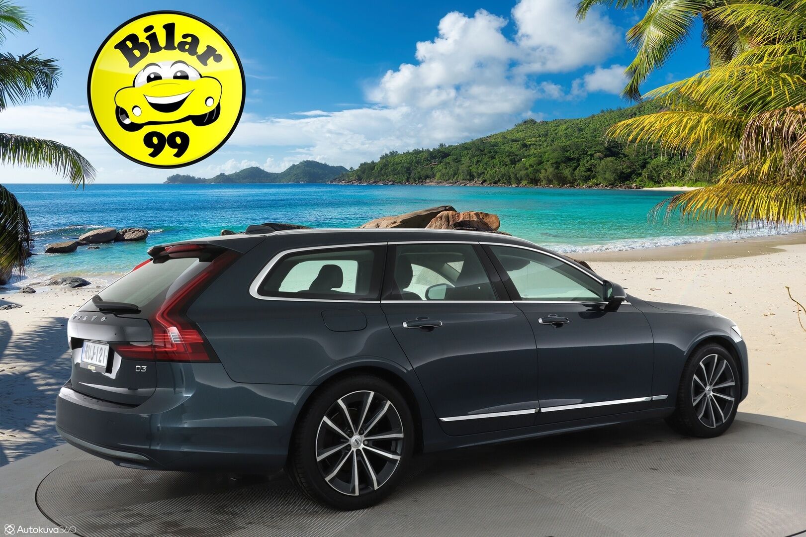 Volvo V90 2021 D3 Business Inscription Edition aut **Webasto / Koukku / Adapt.Vakkari / P.kamera / LED-valot / Sporttinahat Muistilla** - 3,99 % KORKOTARJOUS TÄHÄN AUTOON - 1-om Suomi-auto / Kahdet Renkaat