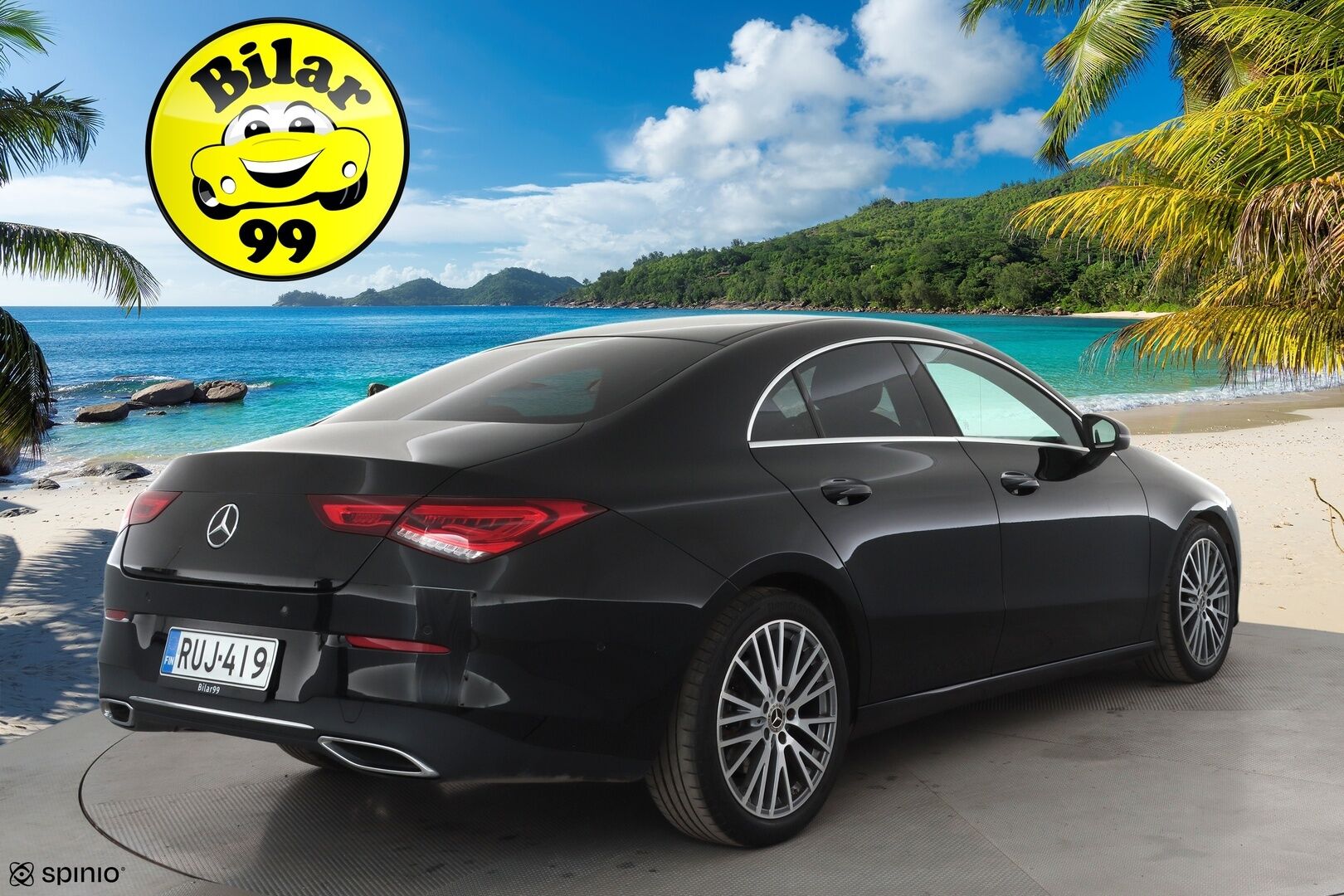 Mercedes-Benz CLA 2020 200 A Business Progressive * Vakkari / Webasto / Multibeam-LED / Sporttinahat / P.kamera / Digimittaristo * - 1.Om Suomi-auto / Kahdet Renkaat - HULLUT AVAJAISHULINAT KORKOTARJOUS 3,29 %