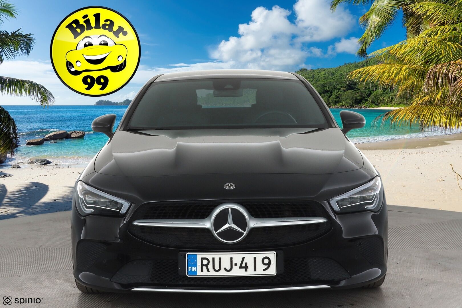 Mercedes-Benz CLA 2020 200 A Business Progressive * Vakkari / Webasto / Multibeam-LED / Sporttinahat / P.kamera / Digimittaristo * - 1.Om Suomi-auto / Kahdet Renkaat - HULLUT AVAJAISHULINAT KORKOTARJOUS 3,29 %