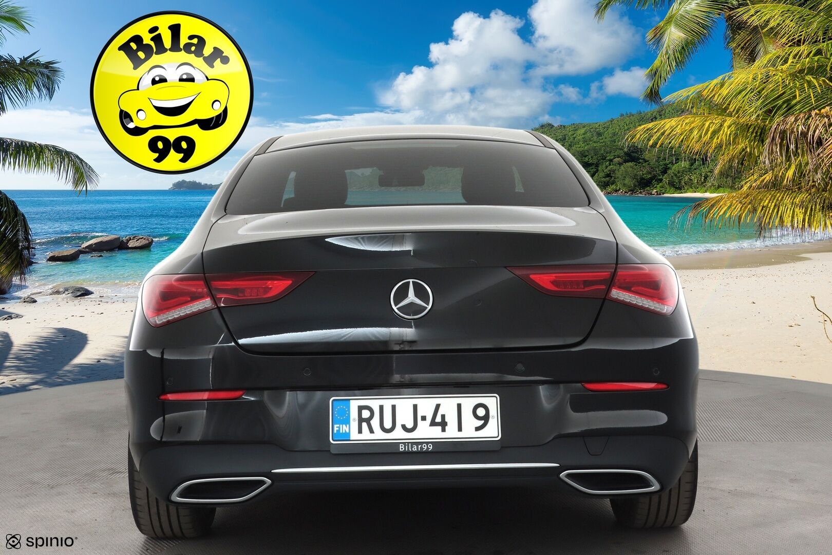Mercedes-Benz CLA 2020 200 A Business Progressive * Vakkari / Webasto / Multibeam-LED / Sporttinahat / P.kamera / Digimittaristo * - 1.Om Suomi-auto / Kahdet Renkaat - HULLUT AVAJAISHULINAT KORKOTARJOUS 3,29 %