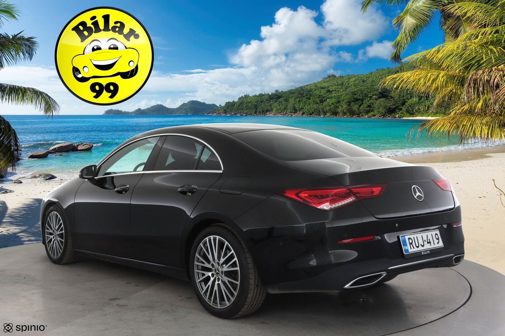 Mercedes-Benz CLA 2020 200 A Business Progressive * Vakkari / Webasto / Multibeam-LED / Sporttinahat / P.kamera / Digimittaristo * - 1.Om Suomi-auto / Kahdet Renkaat - HULLUT AVAJAISHULINAT KORKOTARJOUS 3,29 %