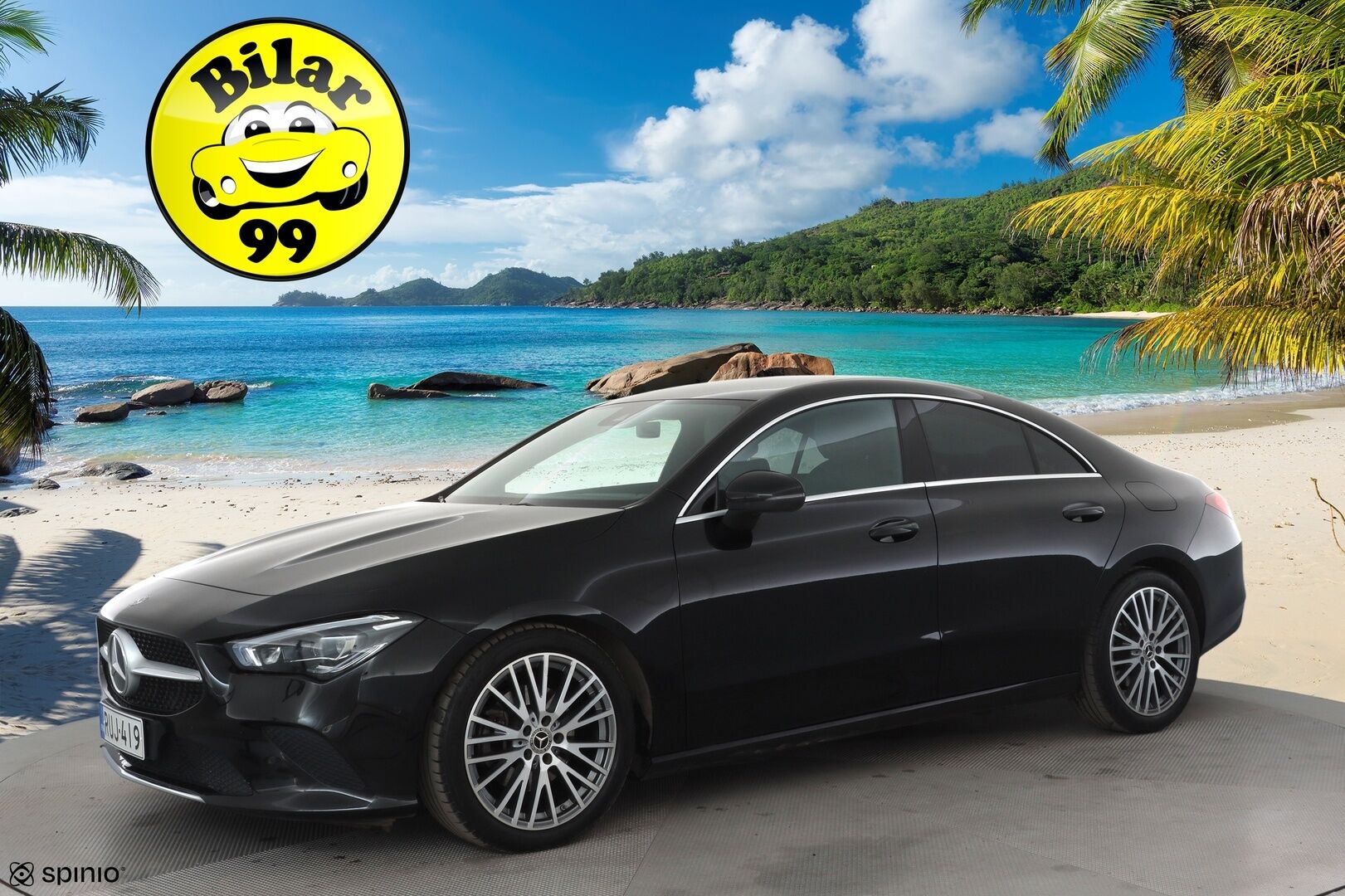 Mercedes-Benz CLA 2020 200 A Business Progressive * Vakkari / Webasto / Multibeam-LED / Sporttinahat / P.kamera / Digimittaristo * - 1.Om Suomi-auto / Kahdet Renkaat - HULLUT AVAJAISHULINAT KORKOTARJOUS 3,29 %