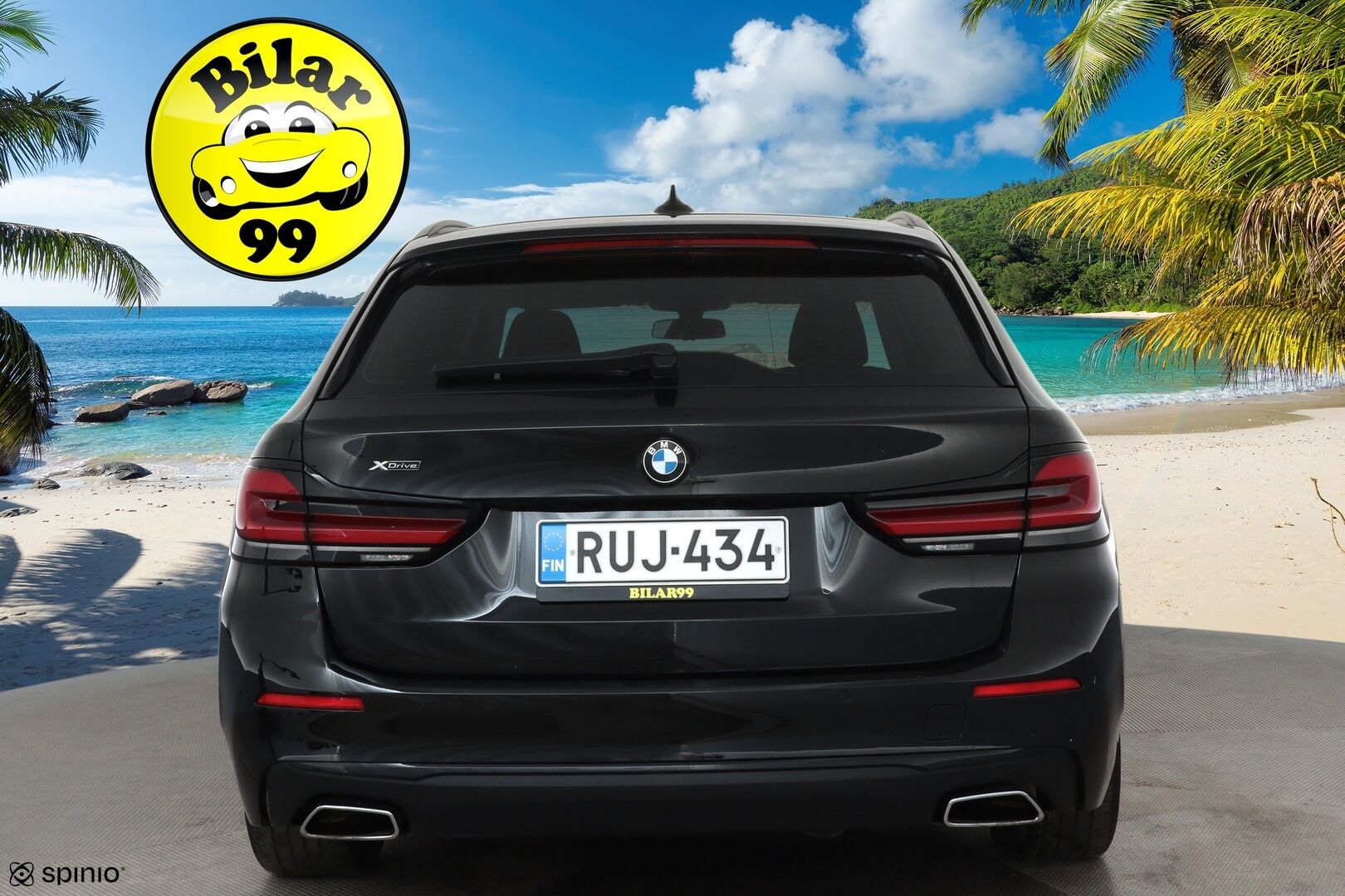 BMW 520 2020 G31 Touring 520d A xDrive MHEV LCI **Webasto / LED-valot / P.Tutkat / Navi / Apple&Android / Vakkari** - 3,99 % KORKOTARJOUS TÄHÄN AUTOON - 1-om Suomi-auto / Kahdet Renkaat