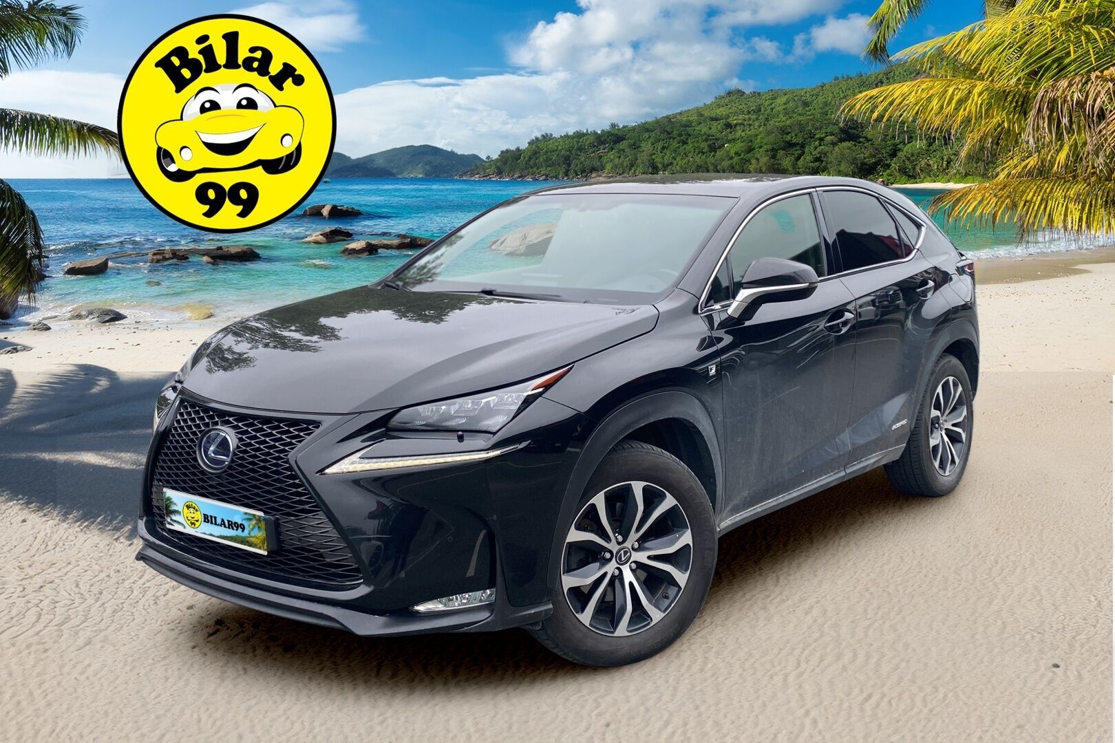 Lexus NX 2017 300h Hybrid A AWD F Sport - | ACC | Peruutuskamera | Muistinahat | Lasikatto | Vetokoukku | 