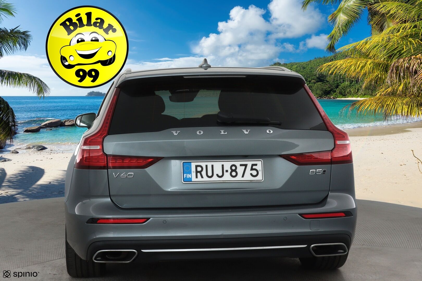 Volvo V60 2021 B5 AWD MHEV Business Inscription aut - 1Om Suomiauto / Webasto / Adapt.Vakkari / High Perf Audio / 360-Kamera / Full LED / Nahkasisusta / Supervarusteet! - HULLUT JOULUT KORKOTARJOUS 2,49% 