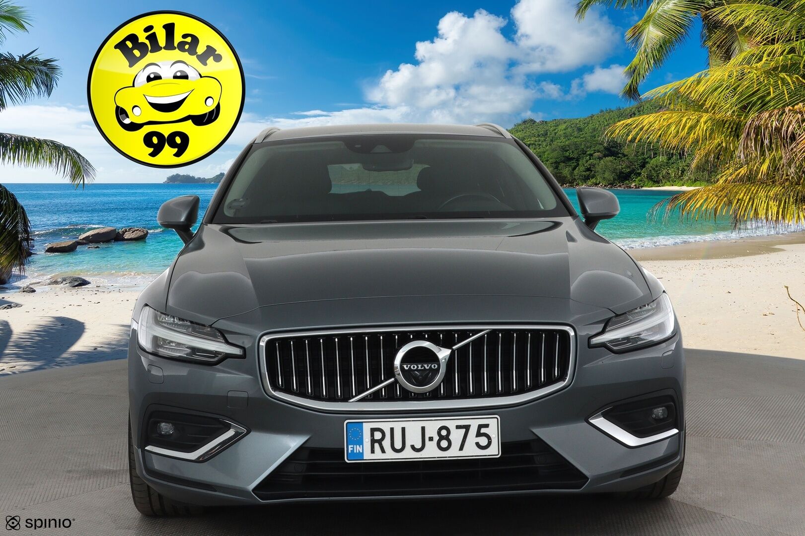 Volvo V60 2021 B5 AWD MHEV Business Inscription aut - 3,99 % KORKOTARJOUS TÄHÄN AUTOON 28.9. ASTI! - 1Om Suomiauto / Webasto / Adapt.Vakkari / High Perf Audio / 360-Kamera / Full LED / Nahkasisusta / Supervarusteet!