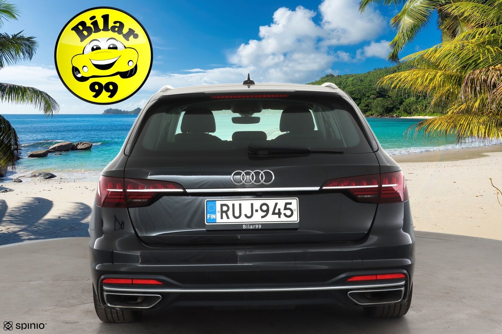 Audi A4 2020 Avant Business Advanced Comfort Edition 35 TFSI 110 kW MHEV S tronic * ACC / Webasto / Koukku / Matrix LED * - 1.Om Suomi-auto / Kahdet renkaat aluvanteilla