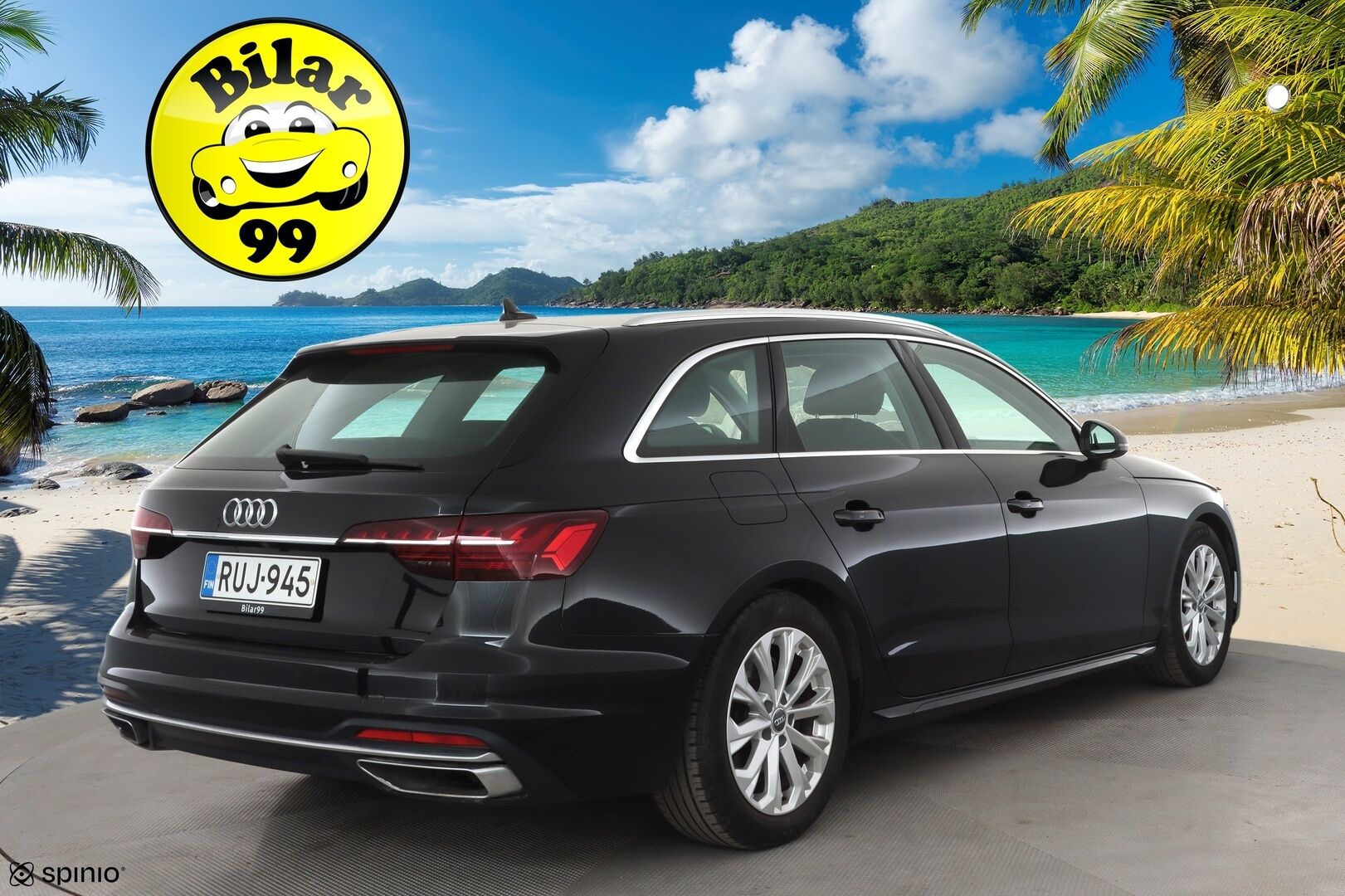 Audi A4 2020 Avant Business Advanced Comfort Edition 35 TFSI 110 kW MHEV S tronic * ACC / Webasto / Koukku / Matrix LED * - 1.Om Suomi-auto / Kahdet renkaat aluvanteilla