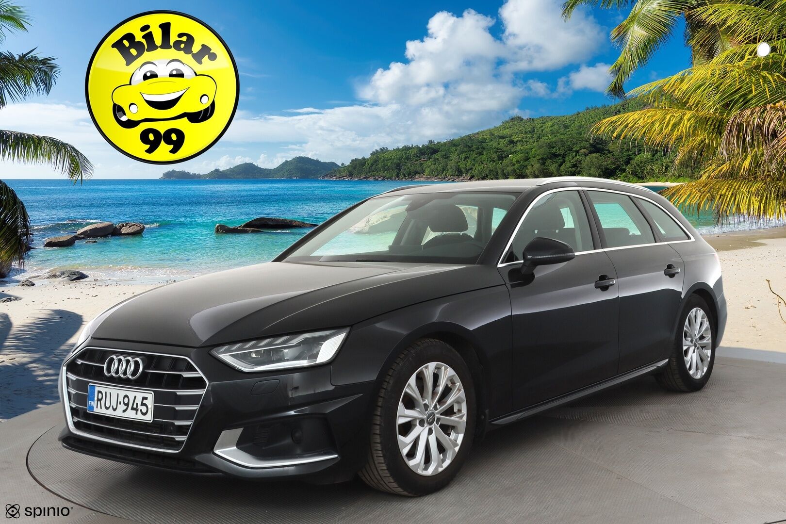 Audi A4 2020 Avant Business Advanced Comfort Edition 35 TFSI 110 kW MHEV S tronic * ACC / Webasto / Koukku / Matrix LED * - 1.Om Suomi-auto / Kahdet renkaat aluvanteilla