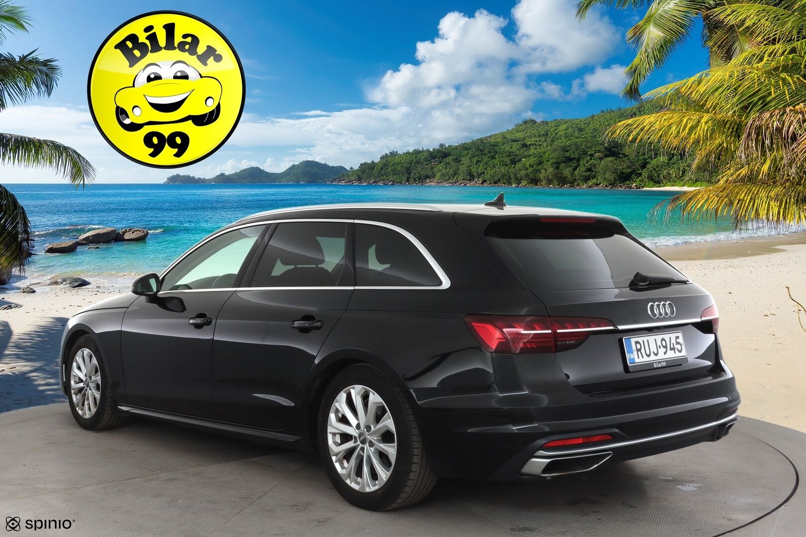Audi A4 2020 Avant Business Advanced Comfort Edition 35 TFSI 110 kW MHEV S tronic * ACC / Webasto / Koukku / Matrix LED * - 1.Om Suomi-auto / Kahdet renkaat aluvanteilla