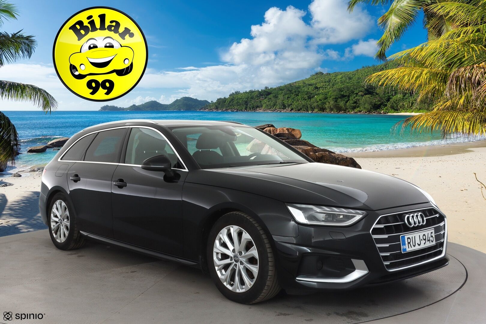 Audi A4 2020 Avant Business Advanced Comfort Edition 35 TFSI 110 kW MHEV S tronic * ACC / Webasto / Koukku / Matrix LED * - 1.Om Suomi-auto / Kahdet renkaat aluvanteilla