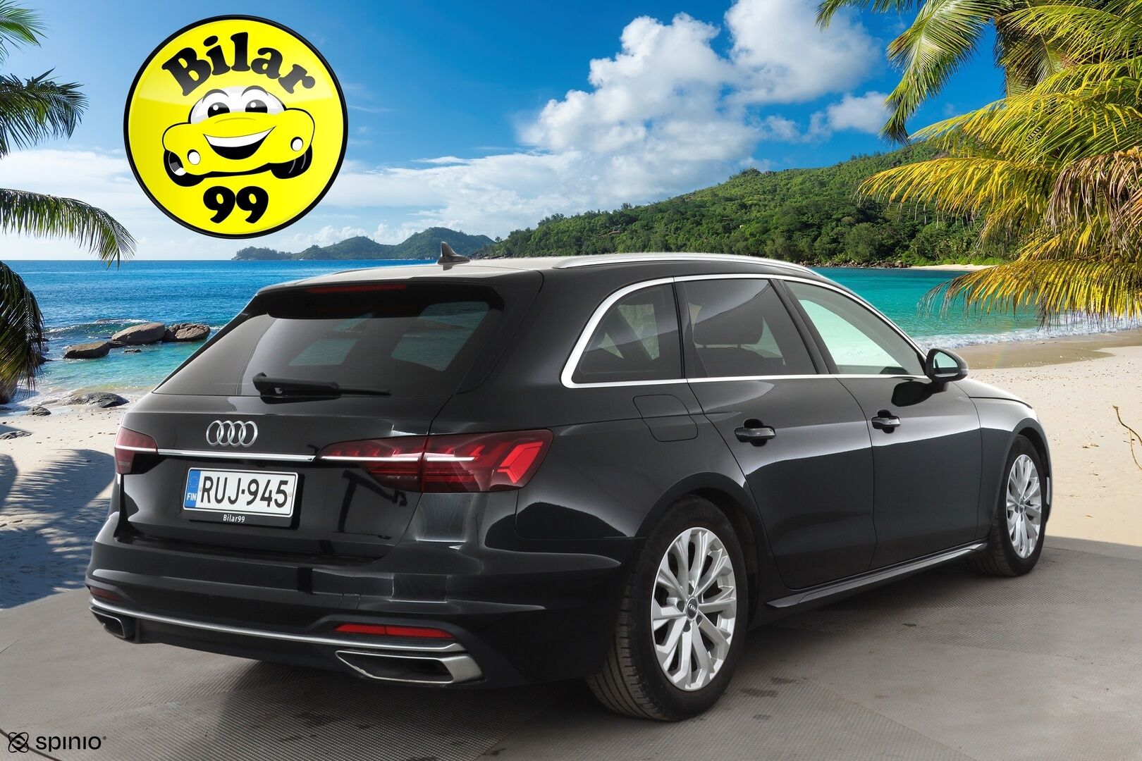 Audi A4 2020 Avant Business Advanced Comfort Edition 35 TFSI 110 kW MHEV S tronic * ACC / Webasto / Koukku / Matrix LED * - 1.Om Suomi-auto / Kahdet renkaat aluvanteilla