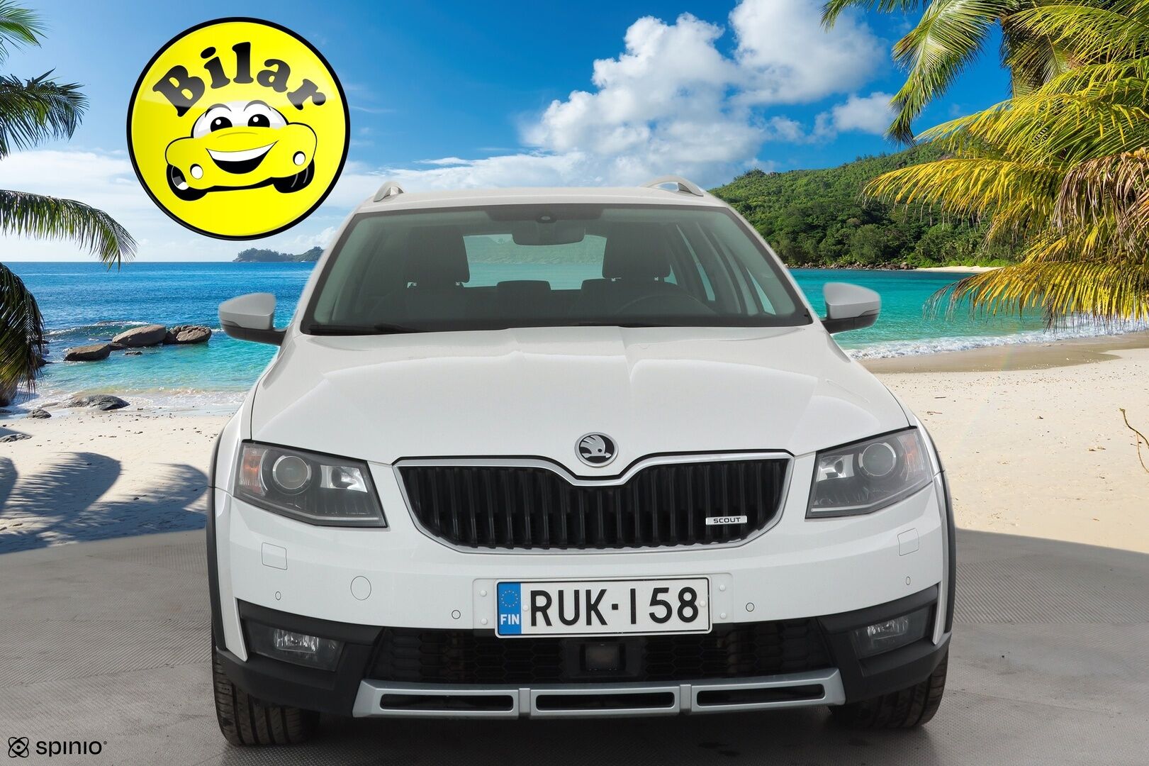 Skoda Octavia 2017 Combi 2,0 TDI 184 4x4 Scout DSG * ACC / Webasto / P.kamera / Canton / Apple&Android * - Kahdet renkaat vanteilla / Viimeisin iso huolto 206tkm / Ei Adblue