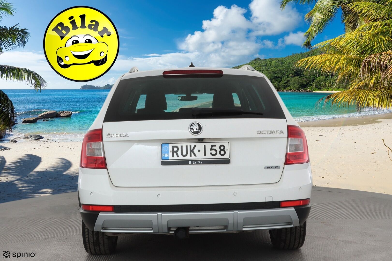 Skoda Octavia 2017 Combi 2,0 TDI 184 4x4 Scout DSG * ACC / Webasto / P.kamera / Canton / Apple&Android * - Kahdet renkaat vanteilla / Viimeisin iso huolto 206tkm / Ei Adblue