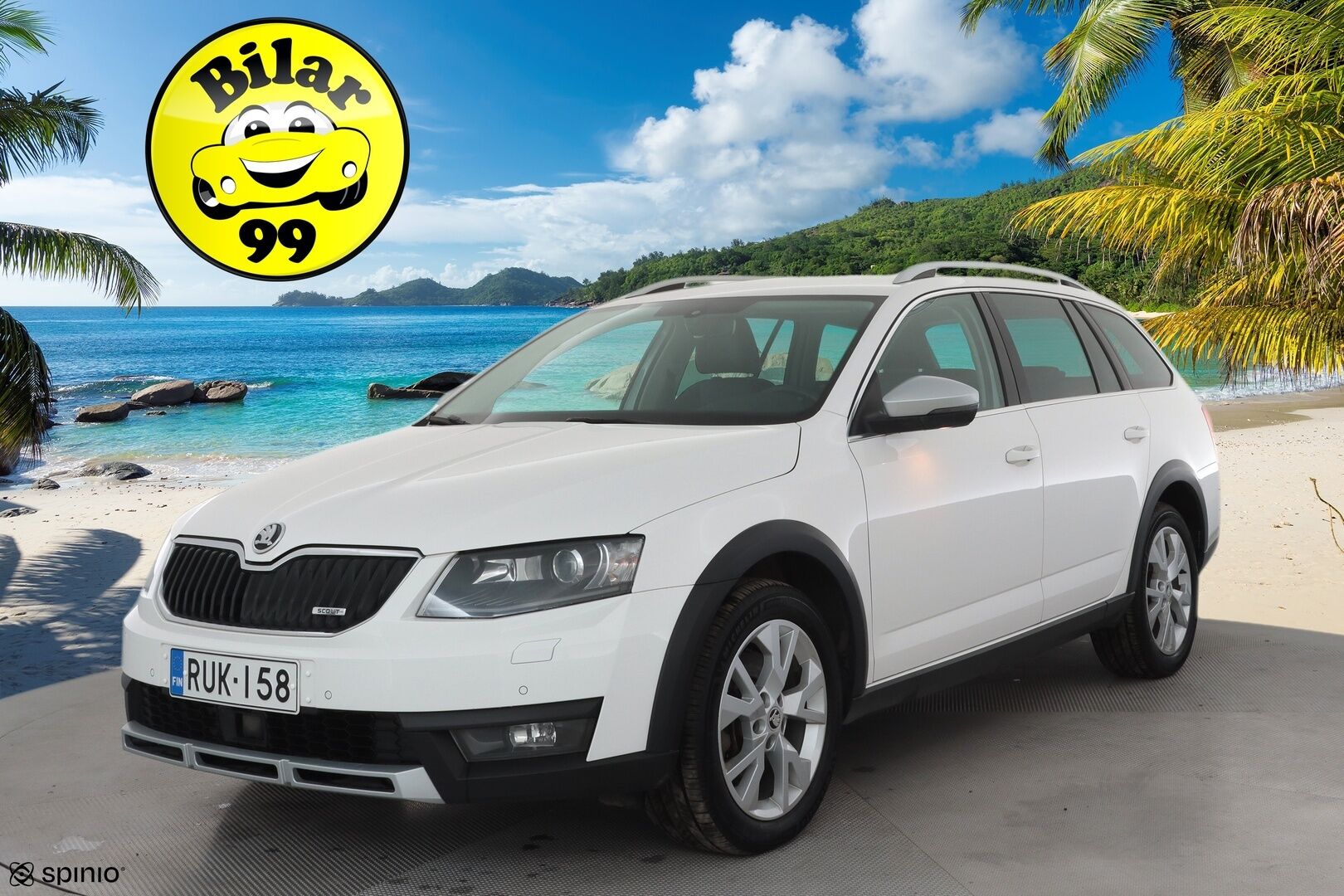 Skoda Octavia 2017 Combi 2,0 TDI 184 4x4 Scout DSG * ACC / Webasto / P.kamera / Canton / Apple&Android * - Kahdet Renkaat - HULLUT AVAJAISHULINAT KORKOTARJOUS 3,29 %