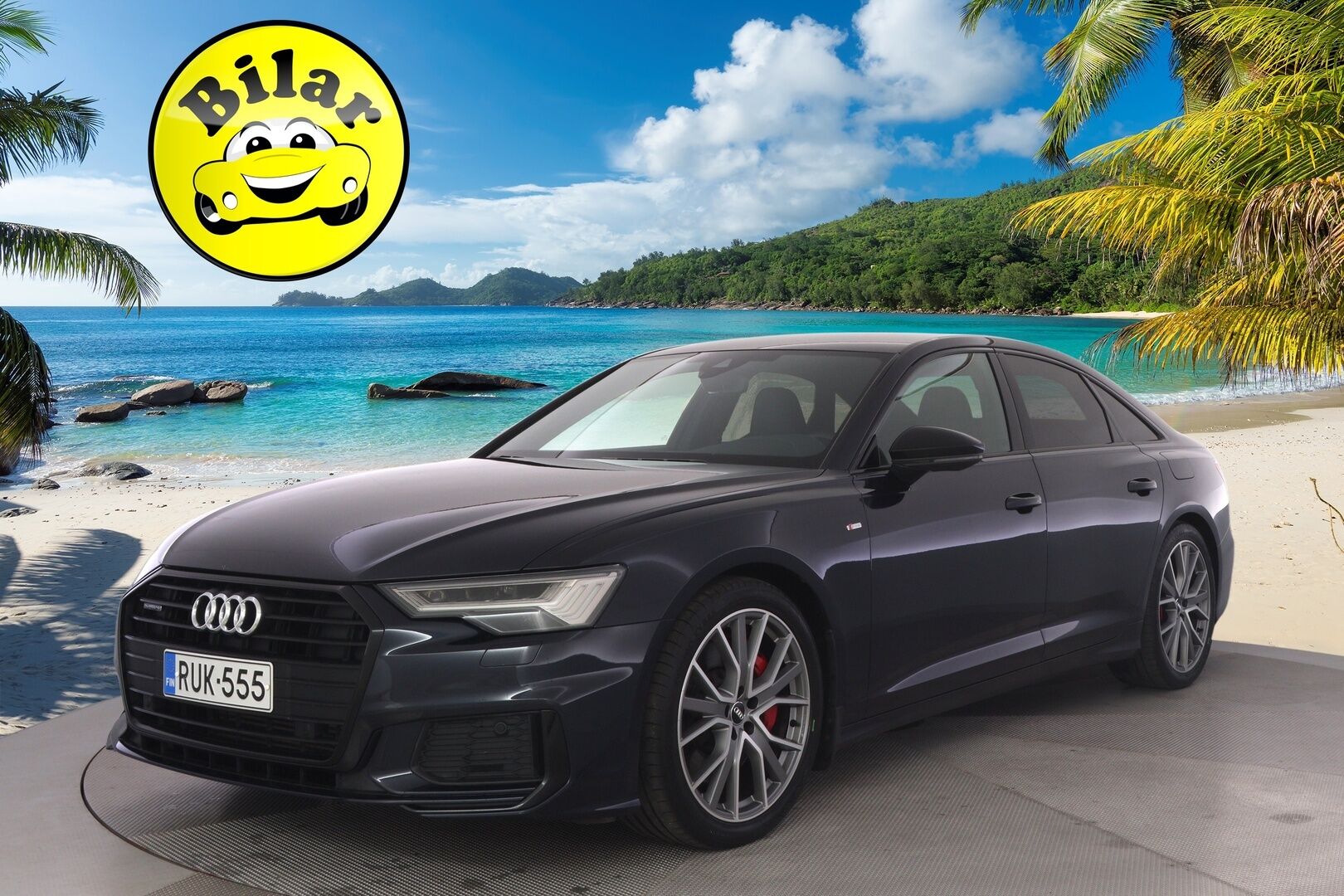 Audi A6 2020 Sedan Business Sport 55 TFSIe Quattro S tronic S Line - Suomi-auto | Bang&Olufsen | P.kamera | Tikatut nahat | Vetokoukku | Muistipenkkit | Carplay | SoH 88,7% 